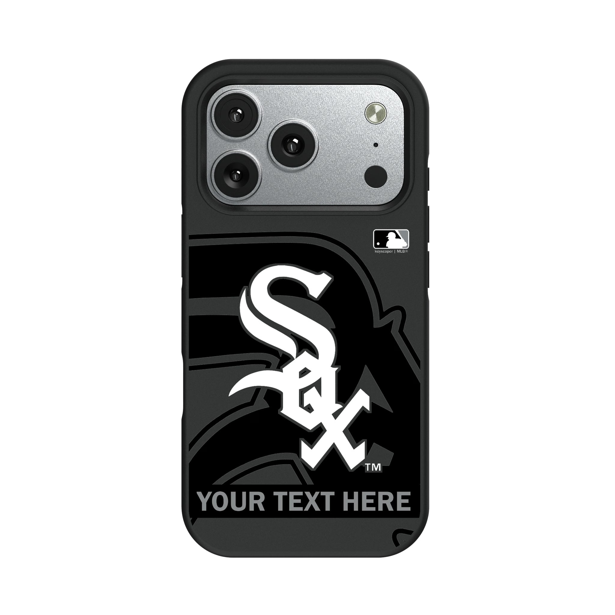 Chicago White Sox Personalized Tilt iPhone Bump Phone Case for Apple iPhone#Device_iPhone 17 Pro