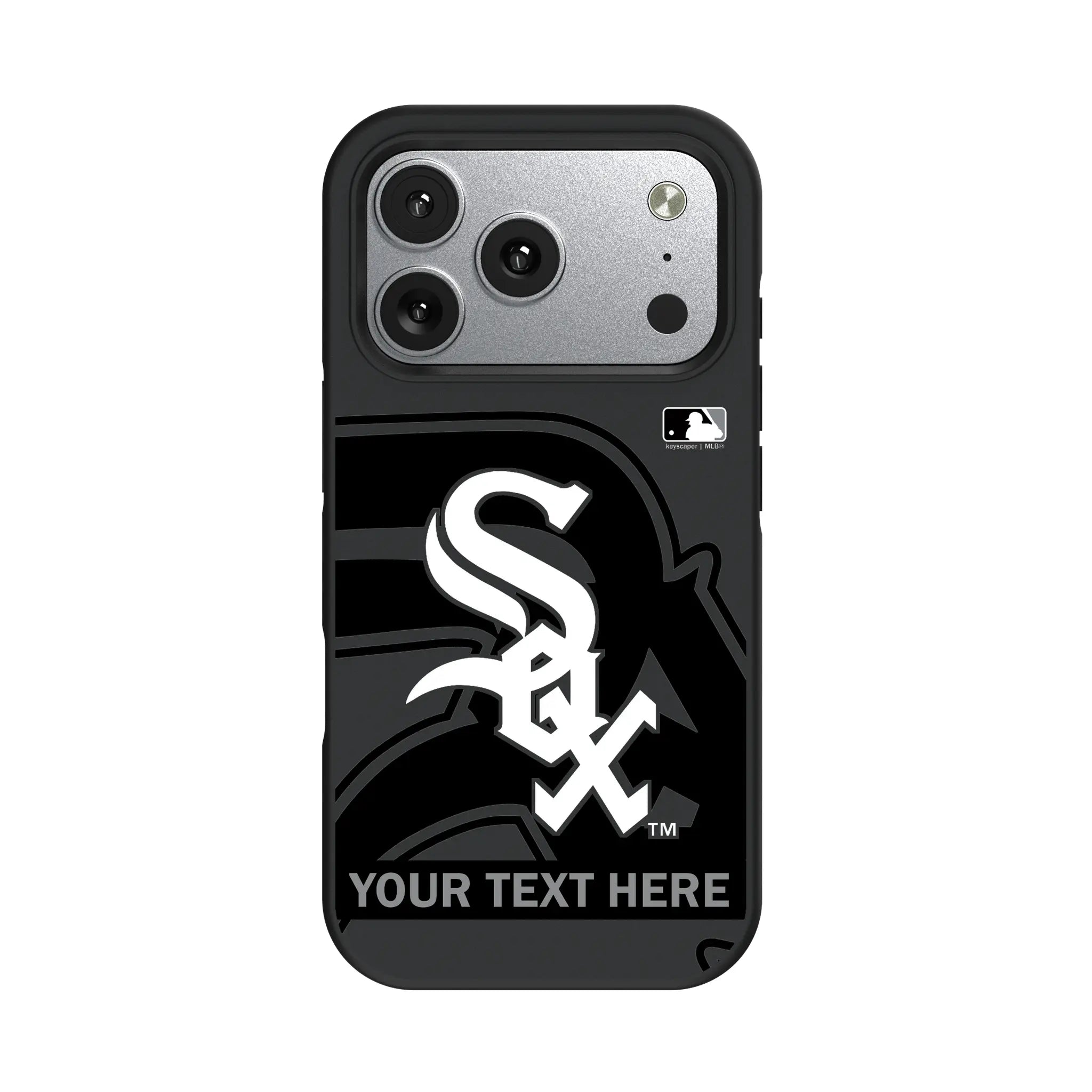 Chicago White Sox Personalized Tilt iPhone Bump Phone Case for Apple iPhone#Device_iPhone 17 Pro