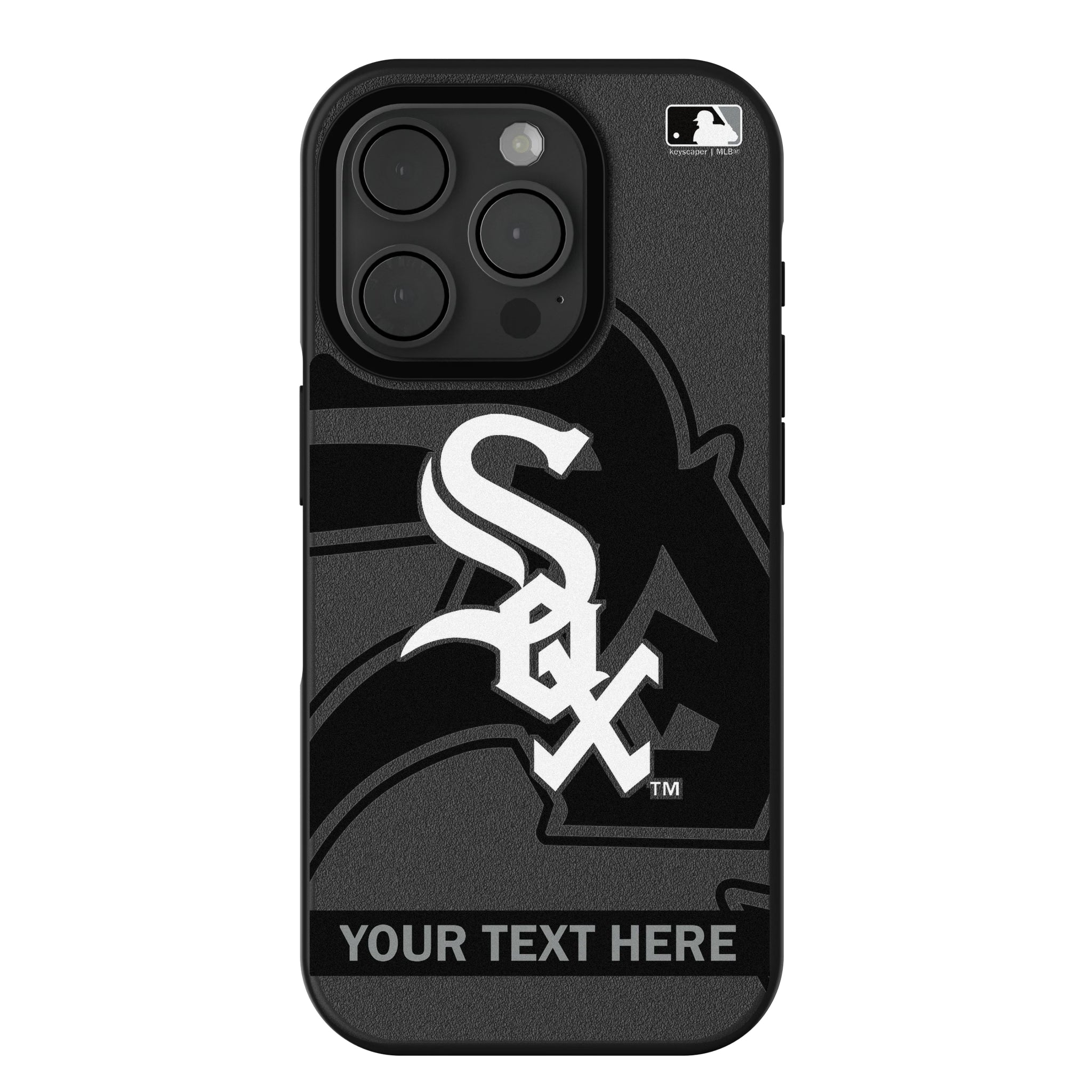 Chicago White Sox Personalized Tilt iPhone Bump Phone Case for Apple iPhone