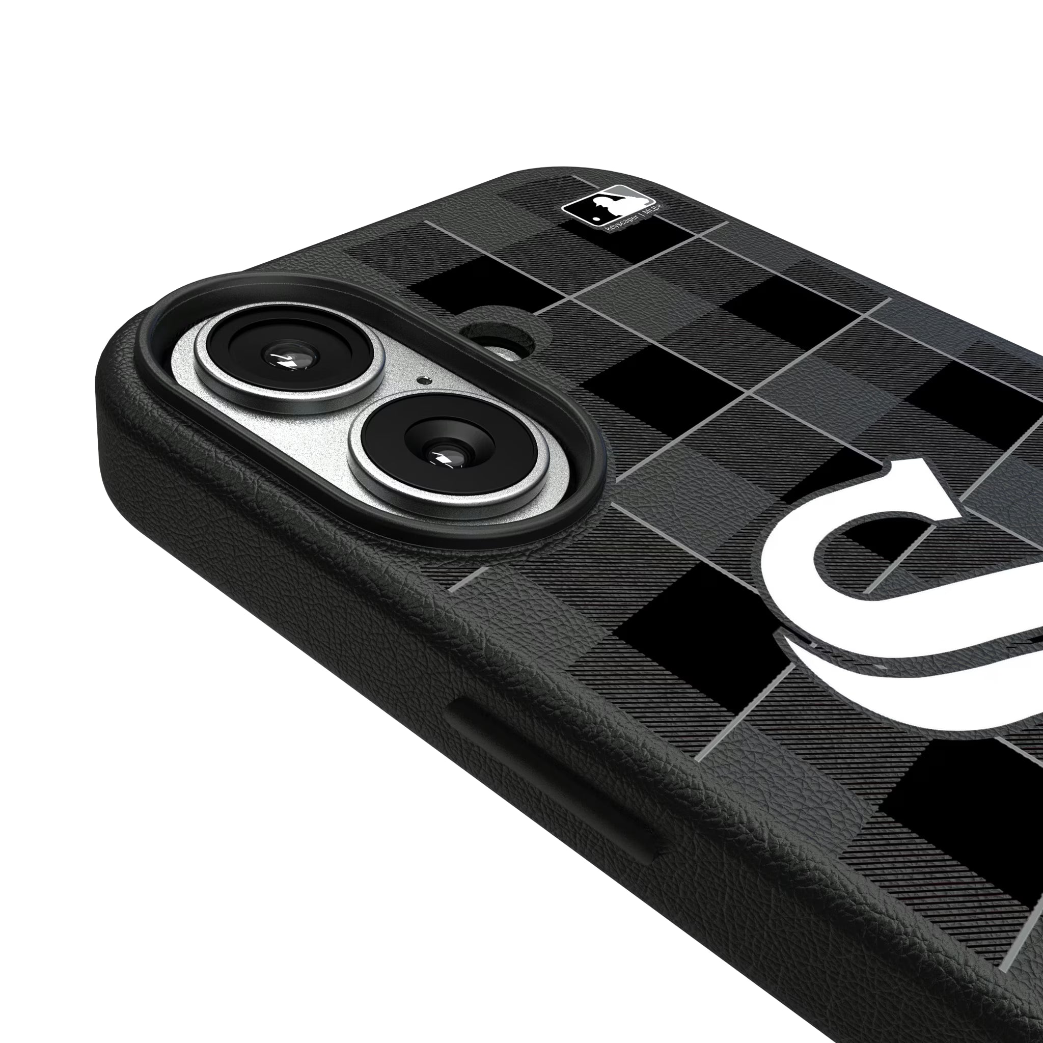 Chicago White Sox Plaid iPhone MagSafe Compatible Phone Case for Apple iPhone - Detail#Device_iPhone 17