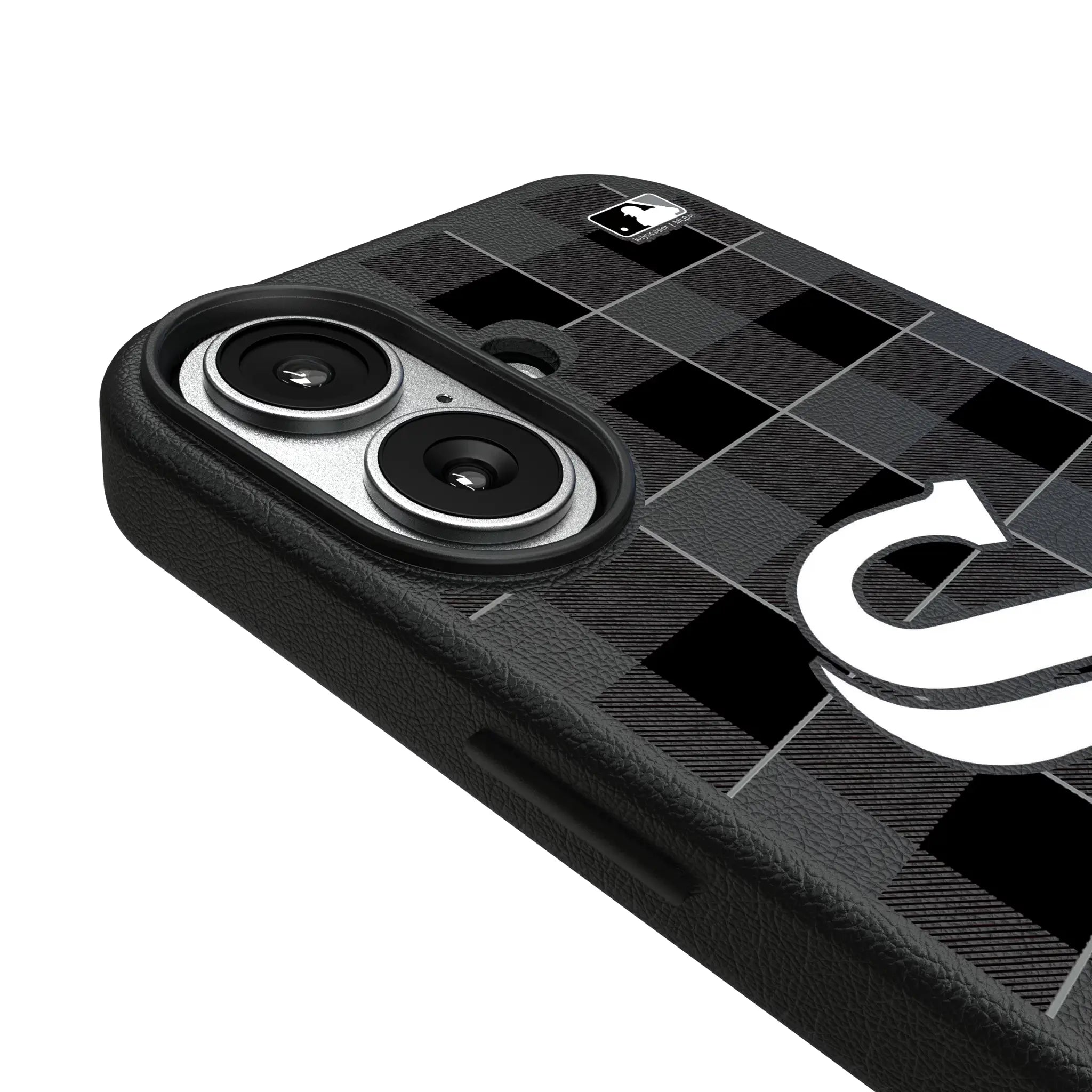 Chicago White Sox Plaid iPhone MagSafe Compatible Phone Case for Apple iPhone - Detail#Device_iPhone 17