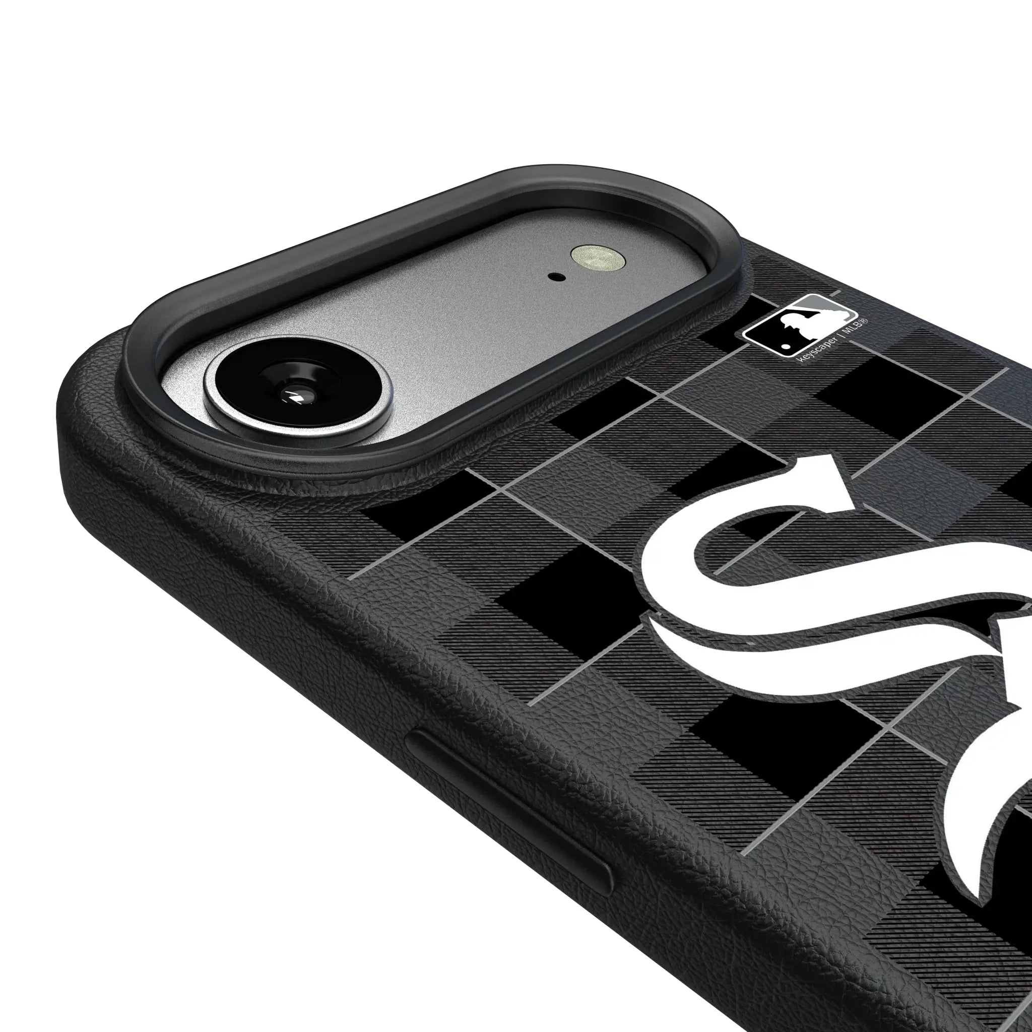 Chicago White Sox Plaid iPhone MagSafe Compatible Phone Case for Apple iPhone - Detail#Device_iPhone Air