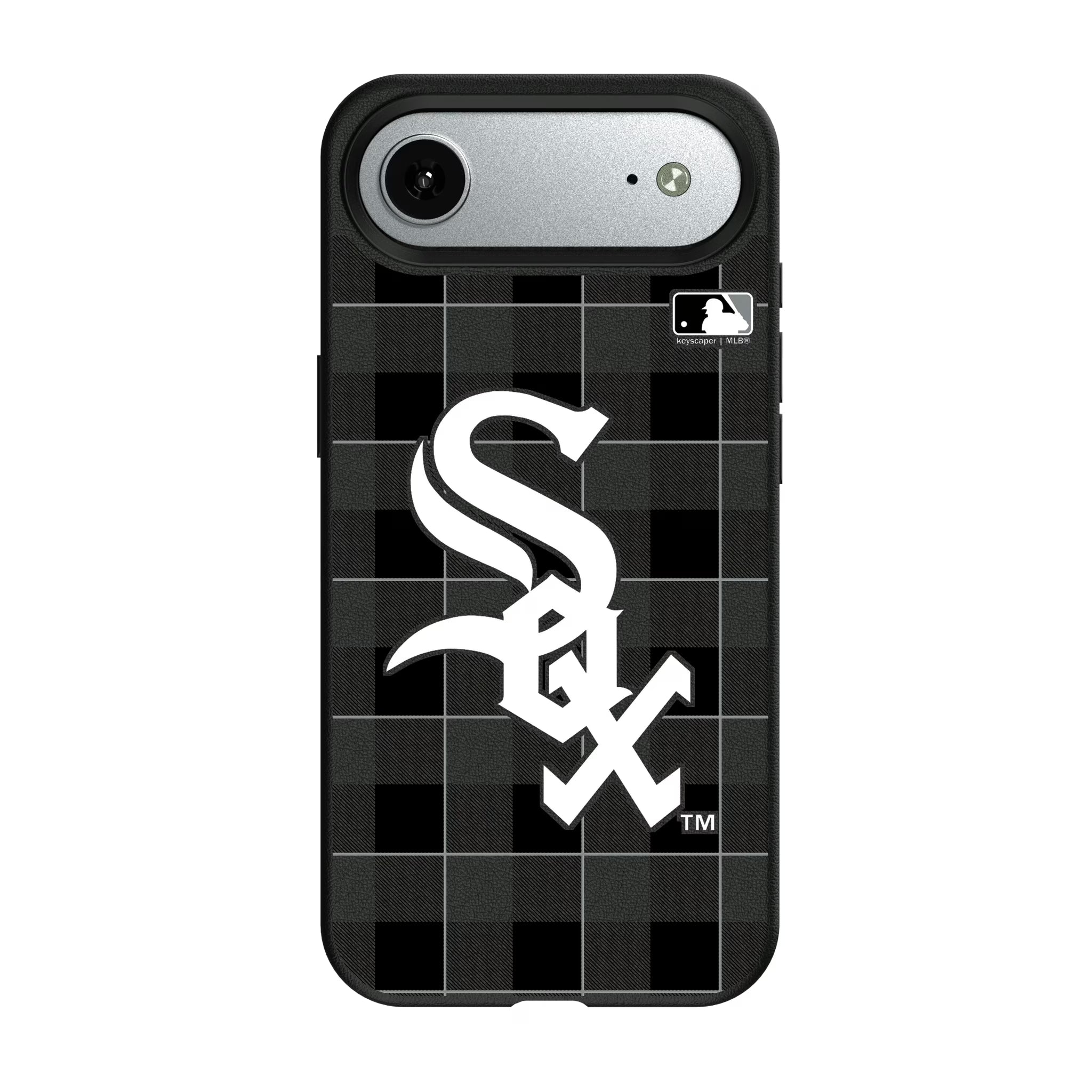 Chicago White Sox Plaid iPhone MagSafe Compatible Phone Case for Apple iPhone#Device_iPhone Air
