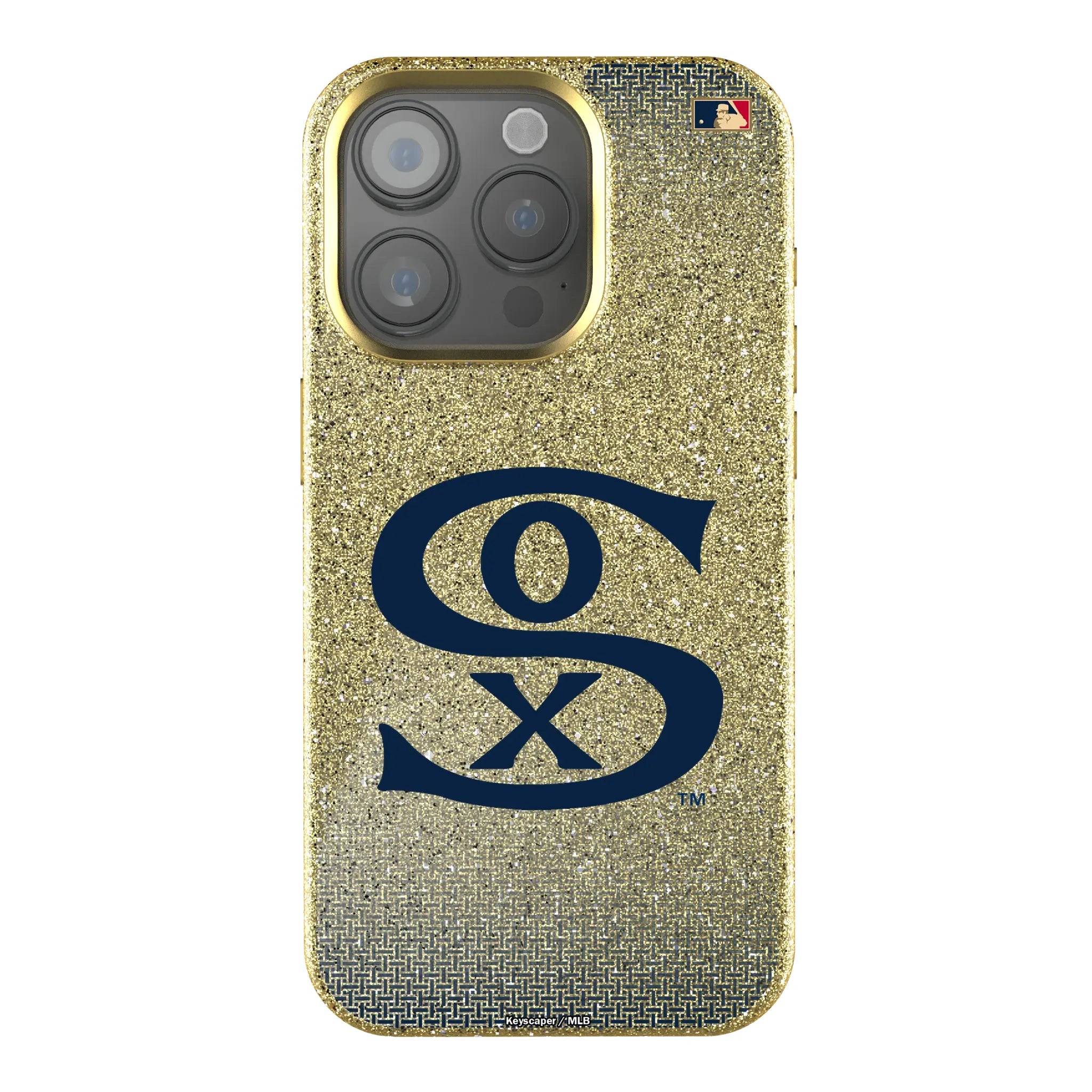 Chicago White Sox Road 1919-1921 - Cooperstown Collection Linen iPhone Bling Phone Case for Apple iPhone
