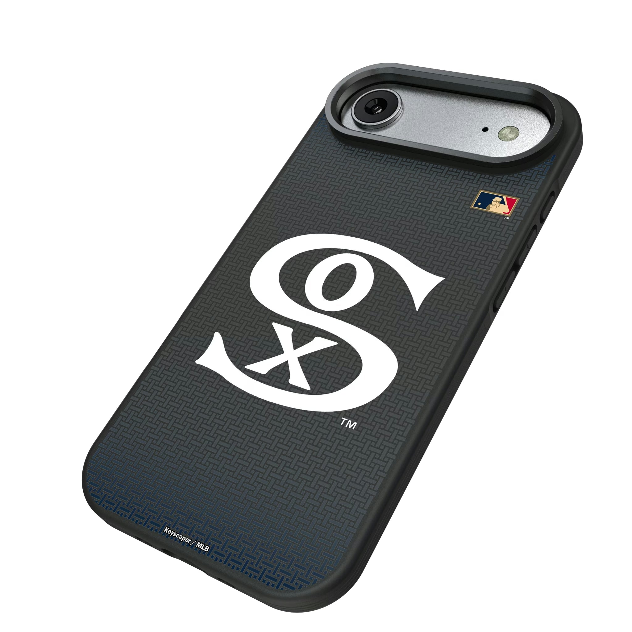 Chicago White Sox Road 1919-1921 - Cooperstown Collection Linen iPhone Bump Phone Case for Apple iPhone - Isometric View#Device_iPhone Air