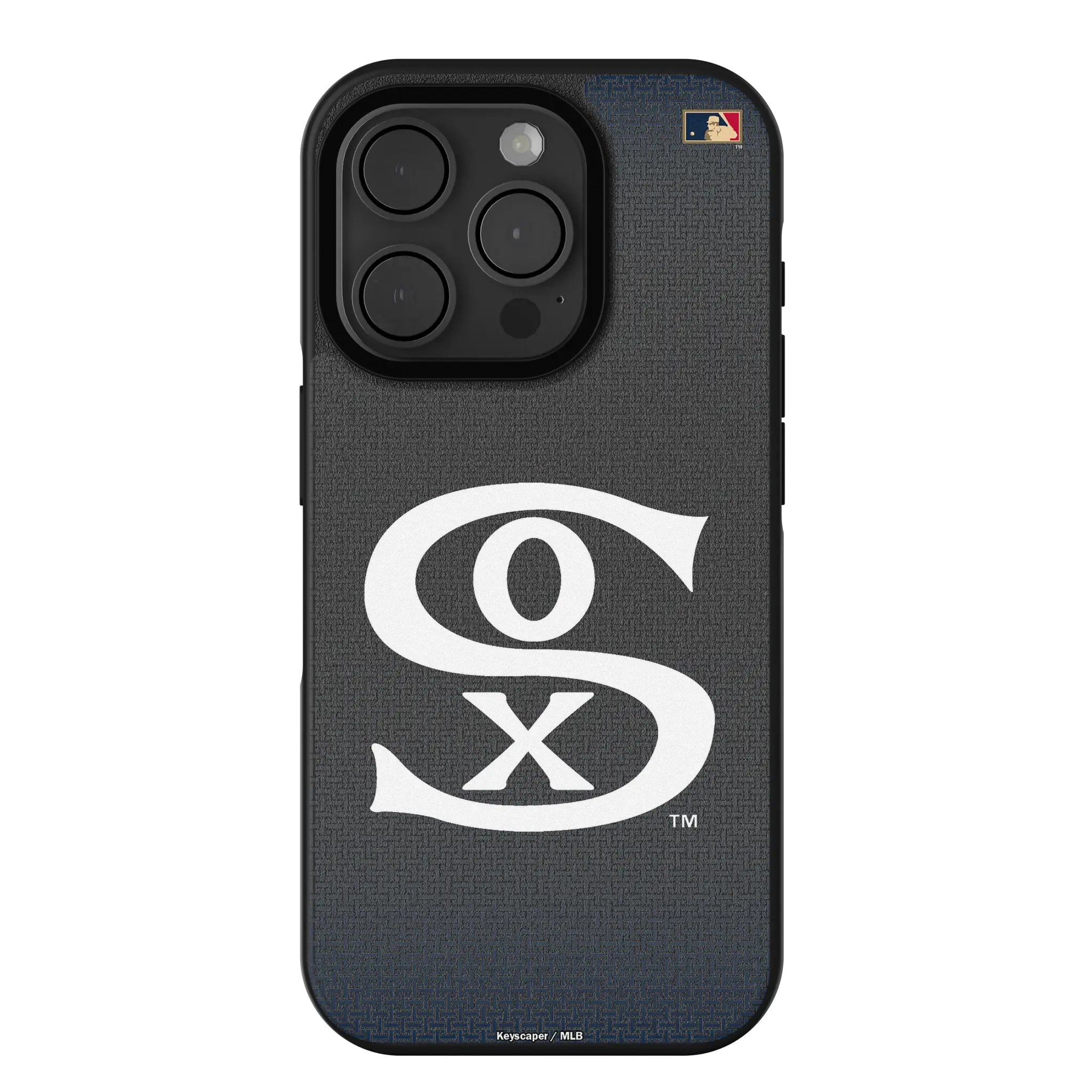 Chicago White Sox Road 1919-1921 - Cooperstown Collection Linen iPhone Bump Phone Case for Apple iPhone