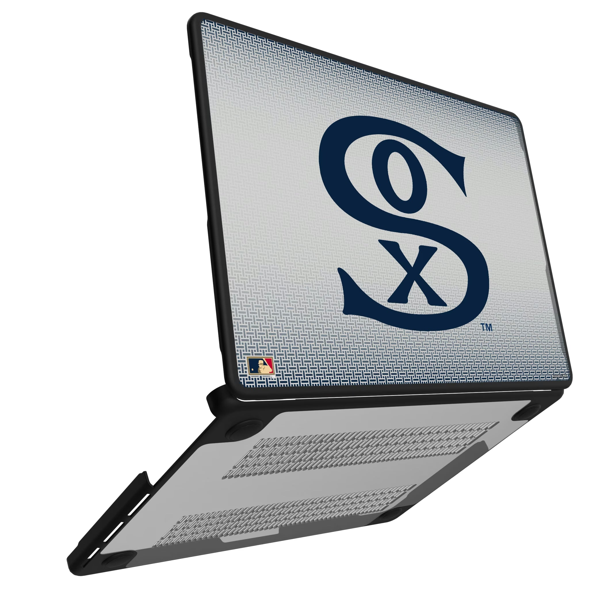 Chicago White Sox Road 1919-1921 - Cooperstown Collection Linen MacBook Laptop Case for Apple MacBook#Device_MacBook Pro (14-inch, 2021) / MacBook Pro (14-inch, 2023) / MacBook Pro (14-inch, 2024)