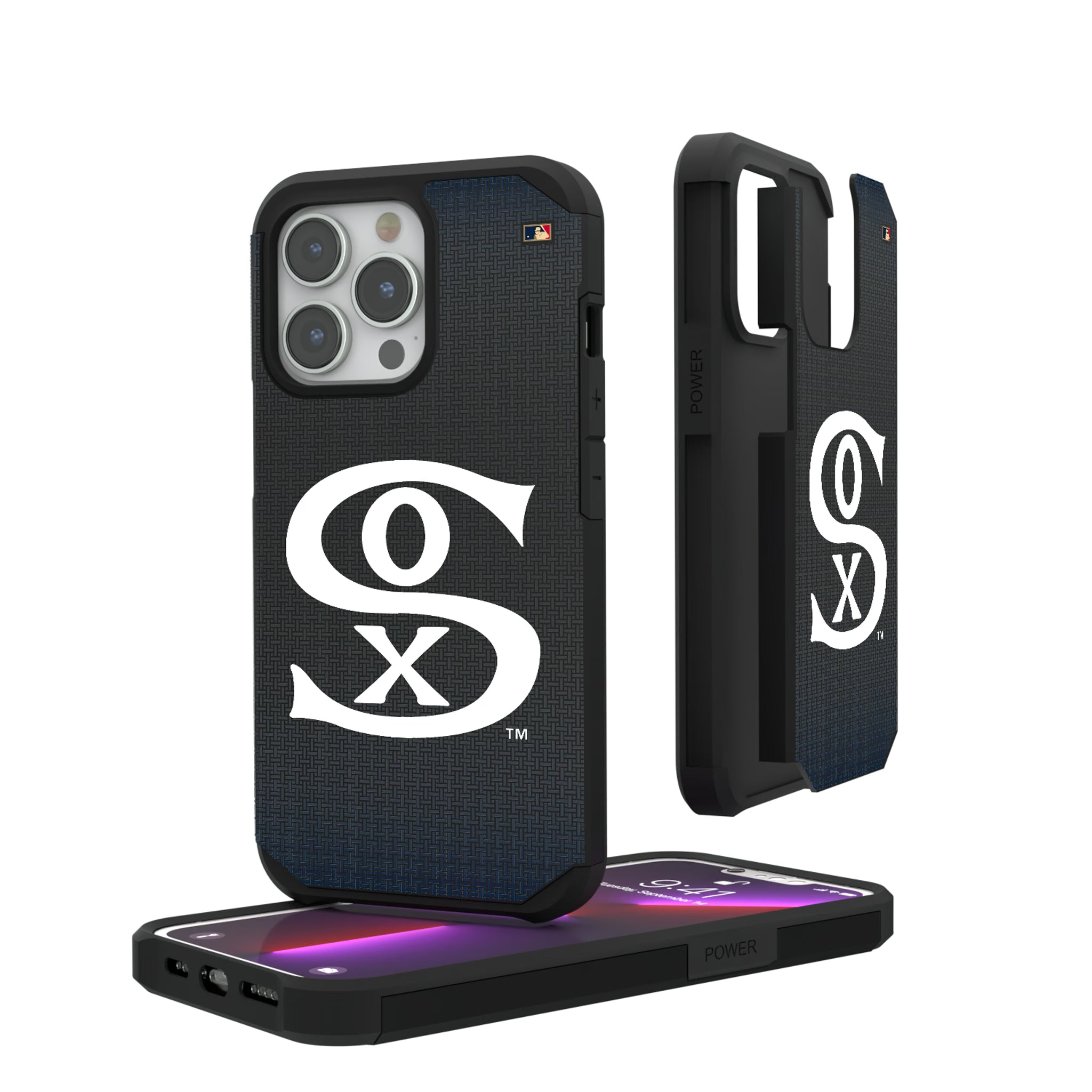Chicago White Sox Road 1919-1921 - Cooperstown Collection Linen iPhone Rugged Phone Case for Apple iPhone#Device_iPhone 13 Pro