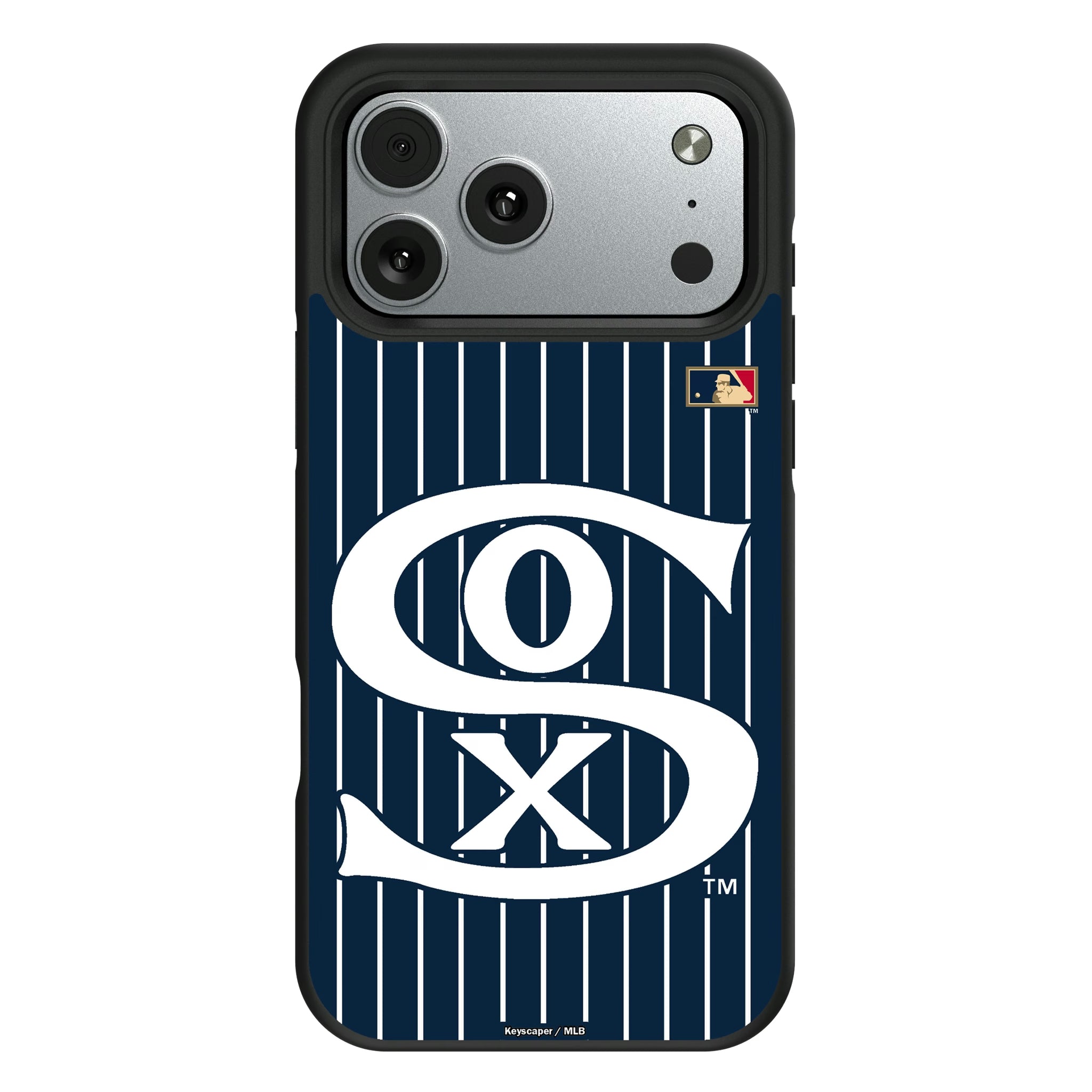 Chicago White Sox Road 1919-1921 - Cooperstown Collection Pinstripe iPhone Bump Phone Case for Apple iPhone#Device_iPhone 17 Pro Max