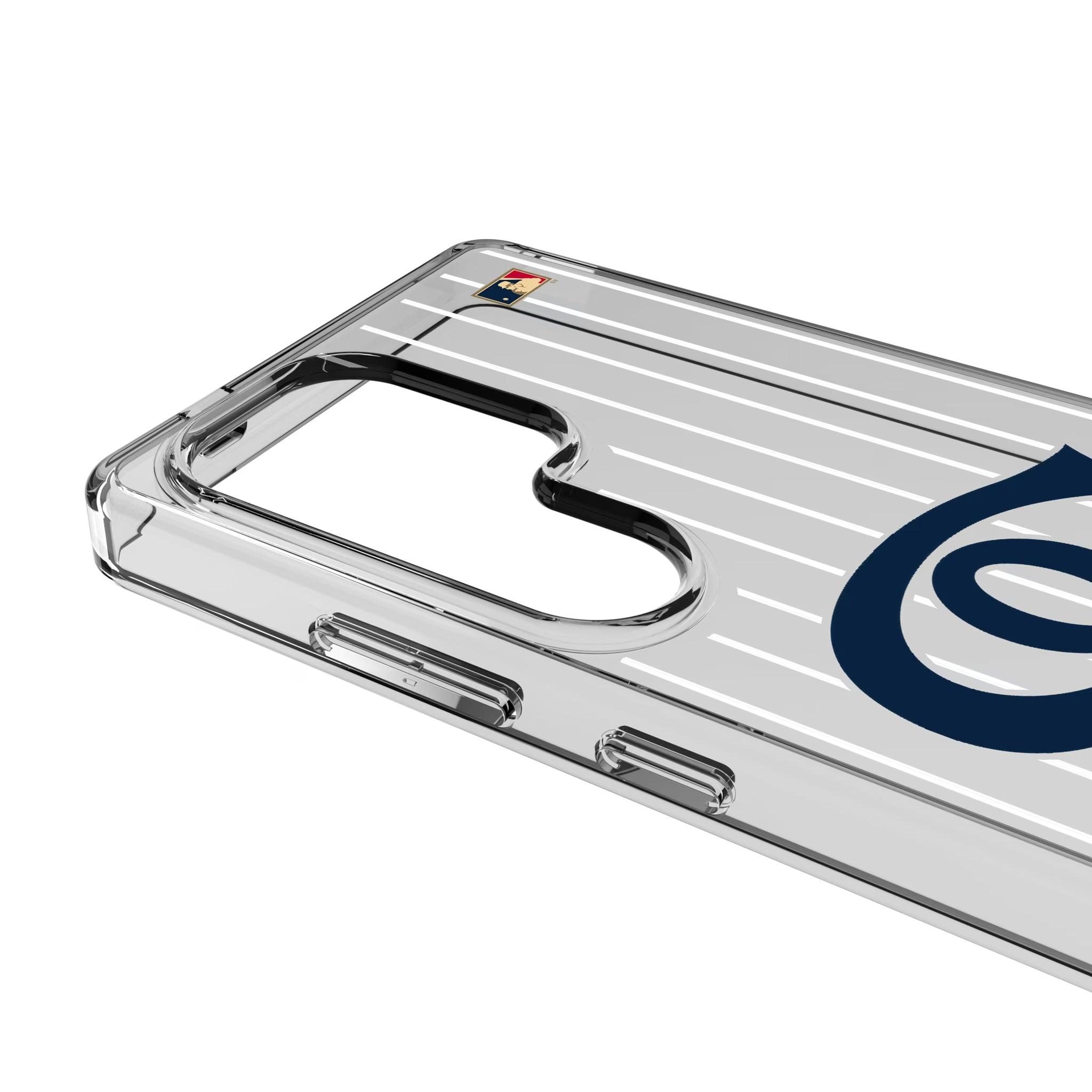 Chicago White Sox Road 1919-1921 - Cooperstown Collection Pinstripe Galaxy Clear Phone Case for Samsung Galaxy - Detail