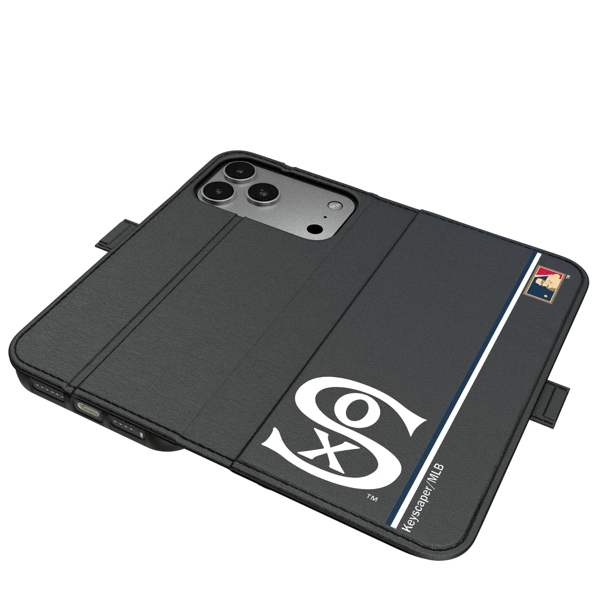 Chicago White Sox Road 1919-1921 - Cooperstown Collection Sidebar iPhone Folio Phone Case for Apple iPhone#Device_iPhone 17 Pro Max