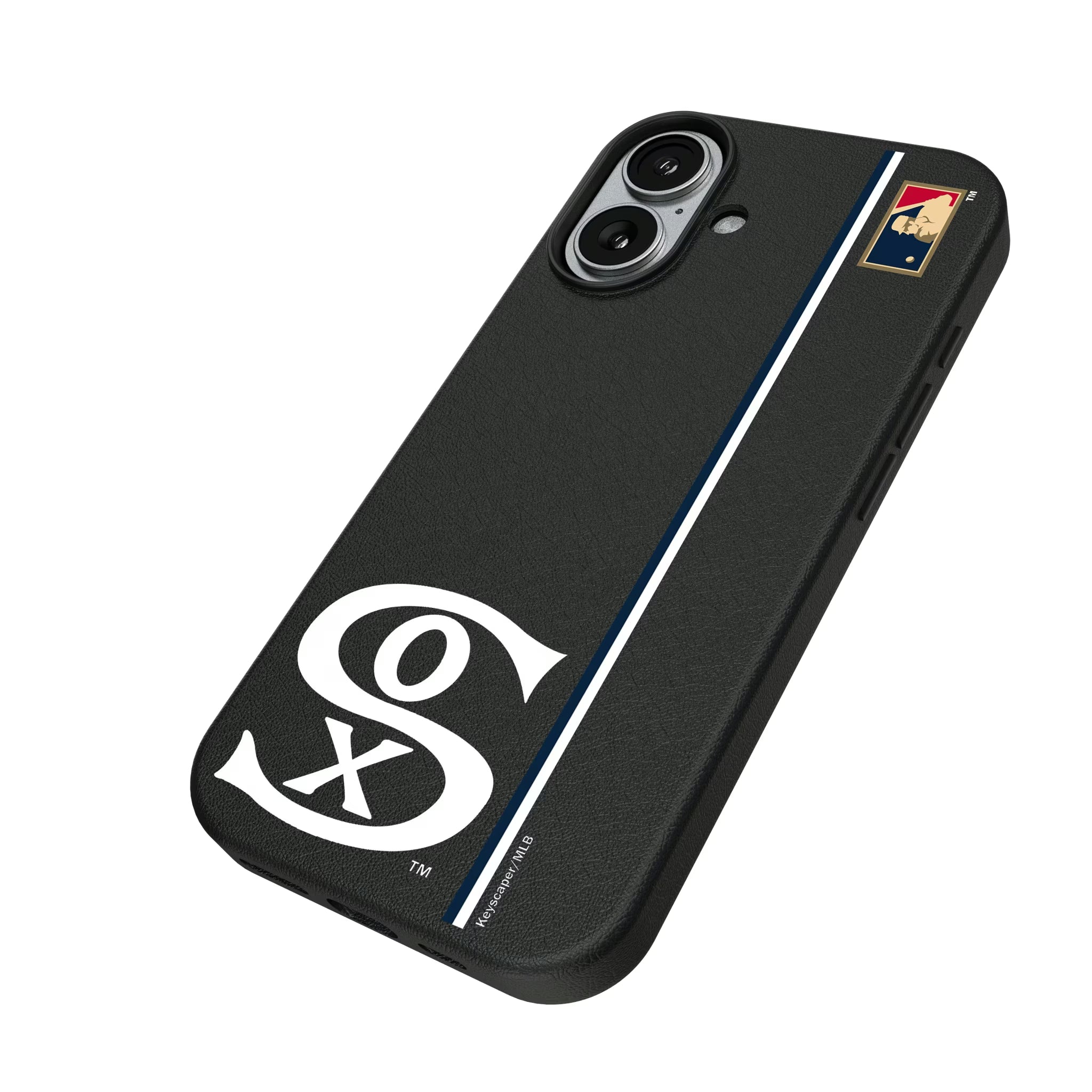 Chicago White Sox Road 1919-1921 - Cooperstown Collection Sidebar iPhone MagSafe Compatible Phone Case for Apple iPhone - Isometric View#Device_iPhone 17