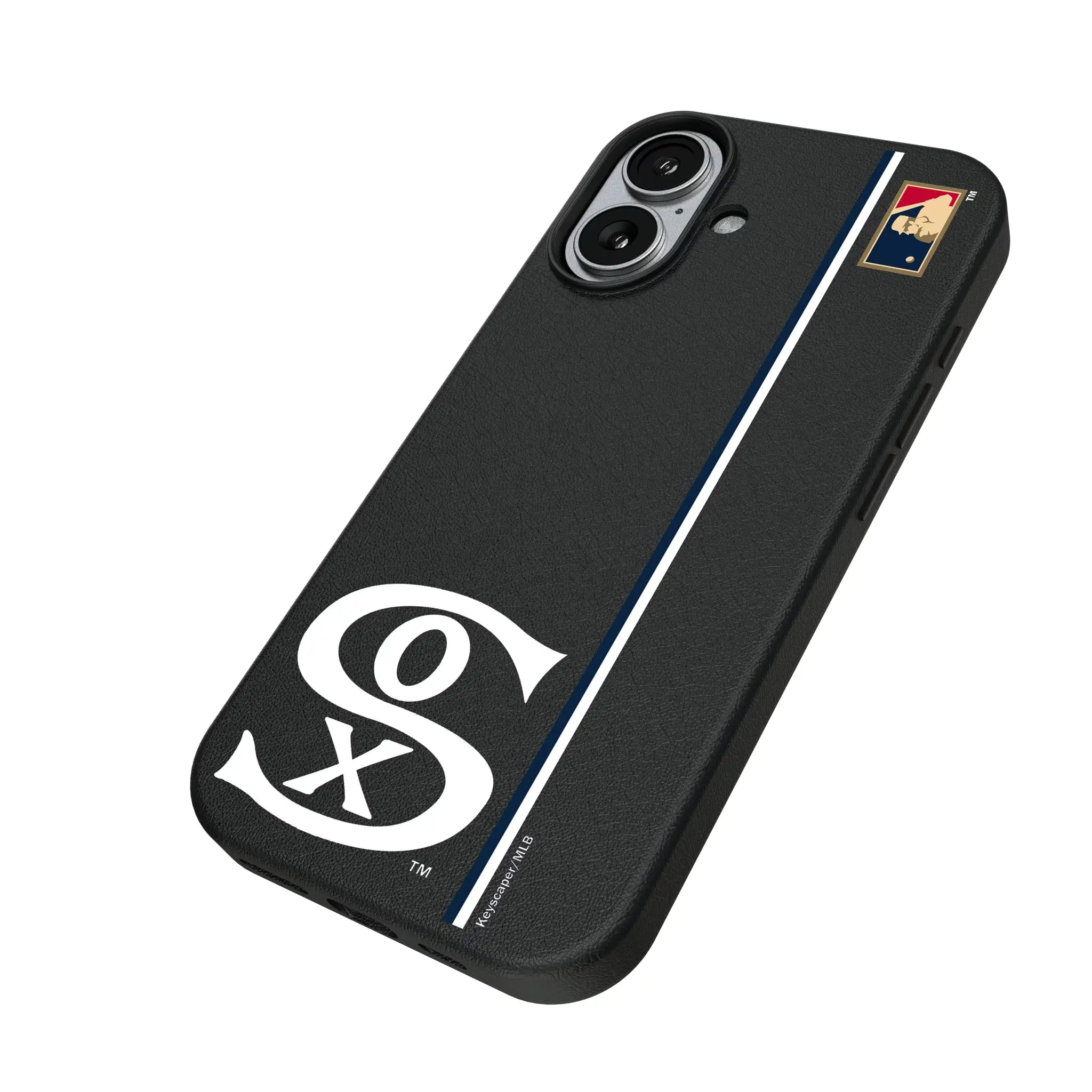 Chicago White Sox Road 1919-1921 - Cooperstown Collection Sidebar iPhone MagSafe Compatible Phone Case for Apple iPhone - Isometric View#Device_iPhone 17