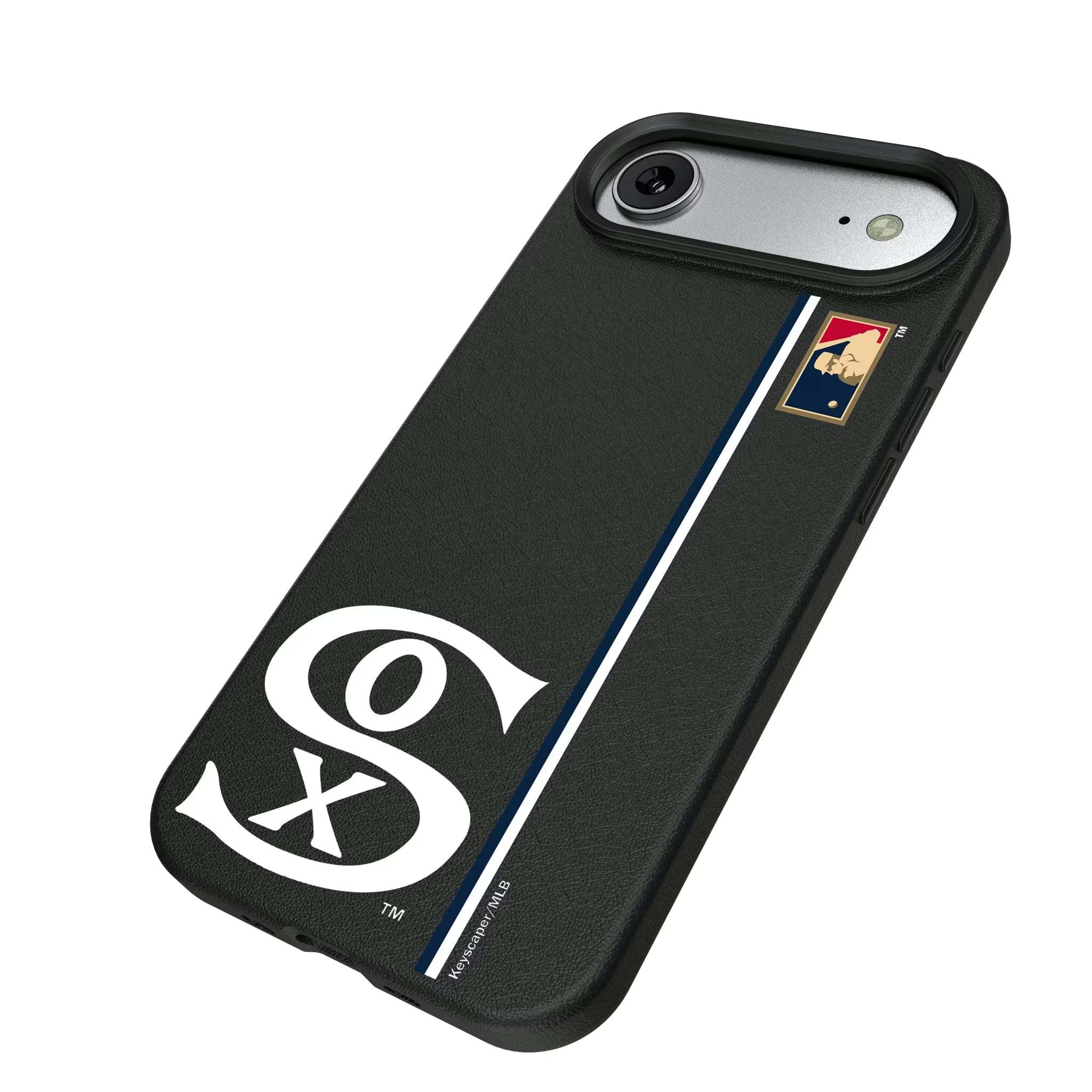Chicago White Sox Road 1919-1921 - Cooperstown Collection Sidebar iPhone MagSafe Compatible Phone Case for Apple iPhone - Isometric View#Device_iPhone Air