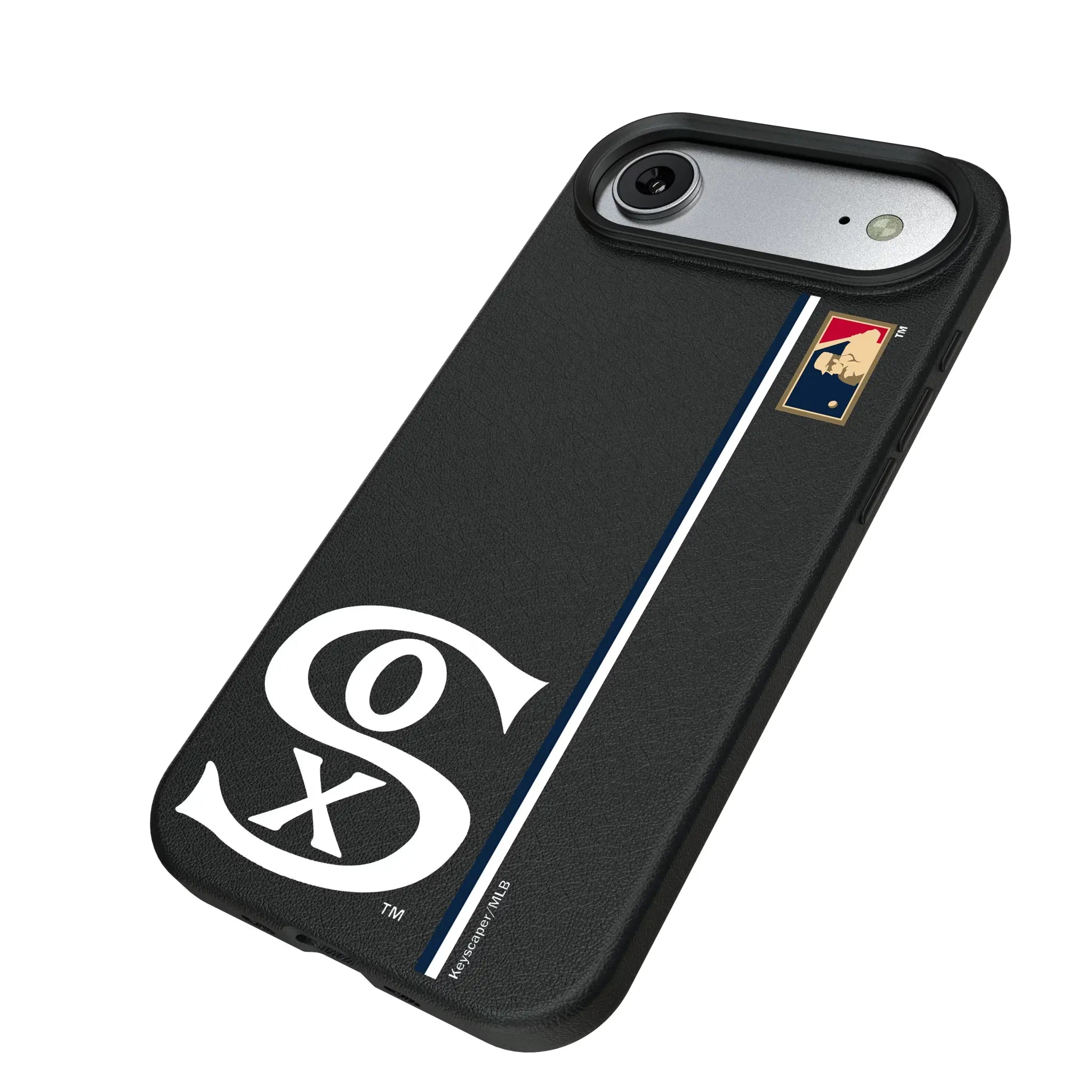Chicago White Sox Road 1919-1921 - Cooperstown Collection Sidebar iPhone MagSafe Compatible Phone Case for Apple iPhone - Isometric View#Device_iPhone Air