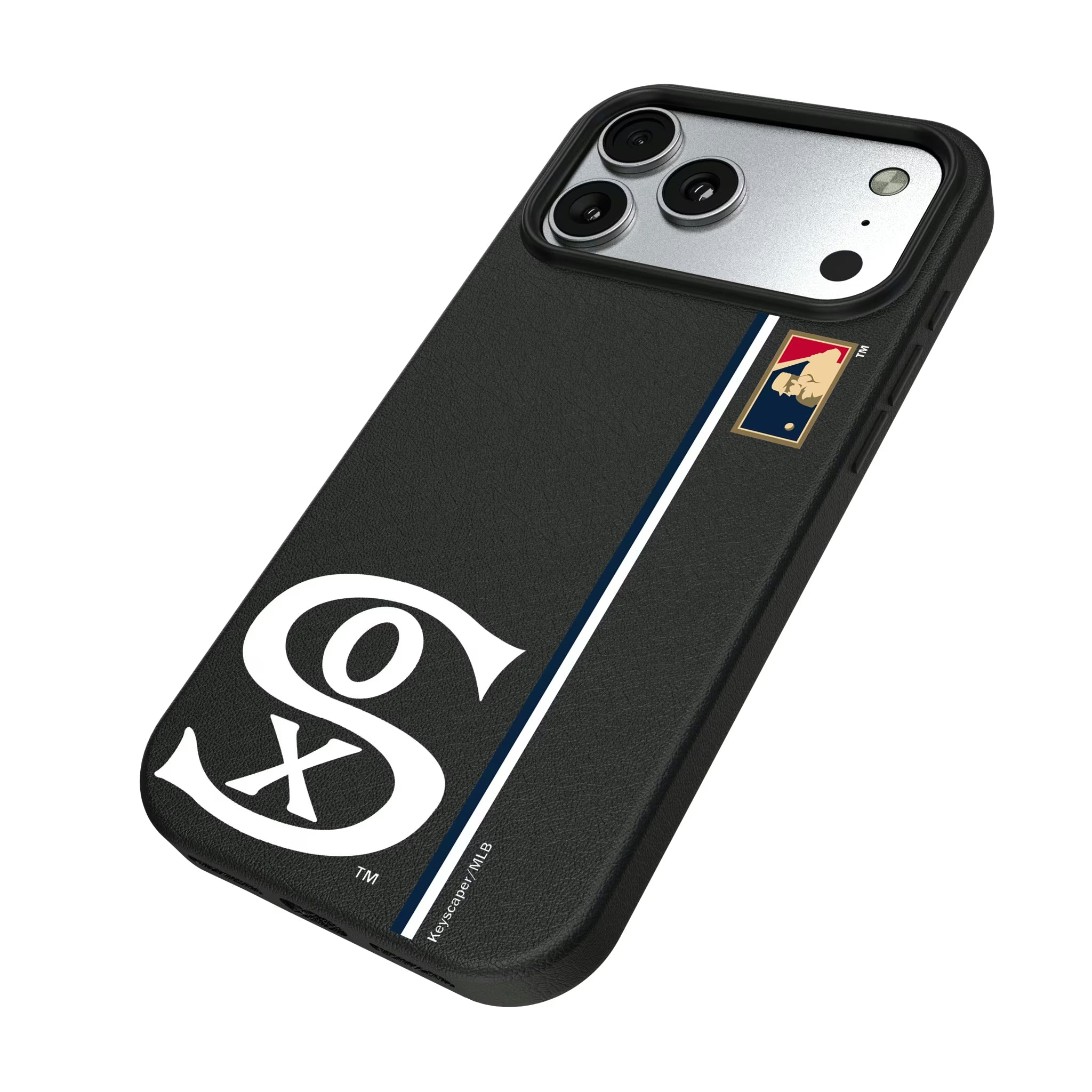 Chicago White Sox Road 1919-1921 - Cooperstown Collection Sidebar iPhone MagSafe Compatible Phone Case for Apple iPhone - Isometric View#Device_iPhone 17 Pro Max