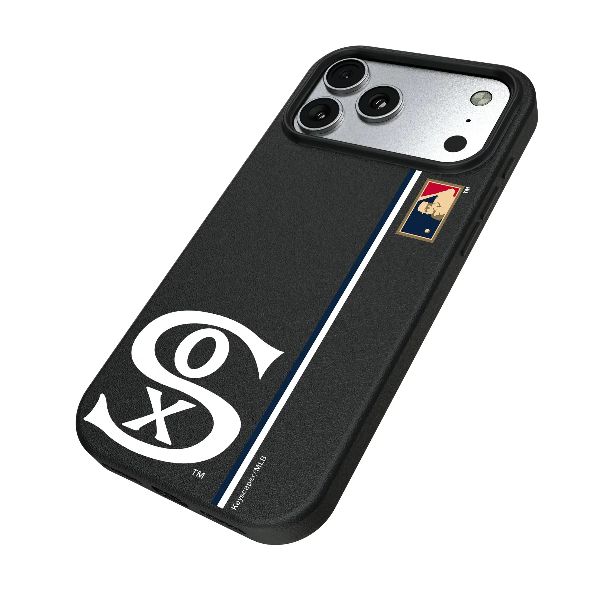 Chicago White Sox Road 1919-1921 - Cooperstown Collection Sidebar iPhone MagSafe Compatible Phone Case for Apple iPhone - Isometric View#Device_iPhone 17 Pro Max