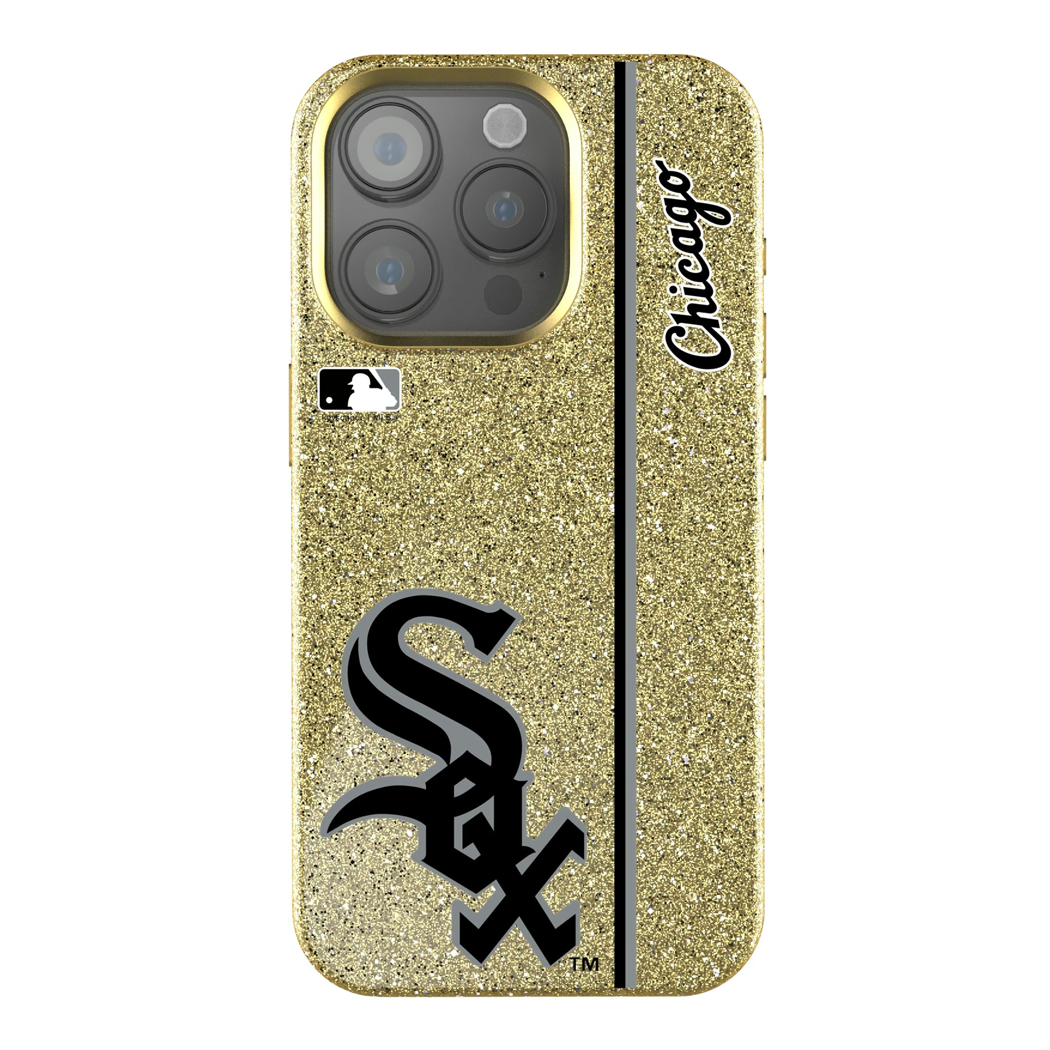 Chicago White Sox Sidebar iPhone Bling Phone Case for Apple iPhone