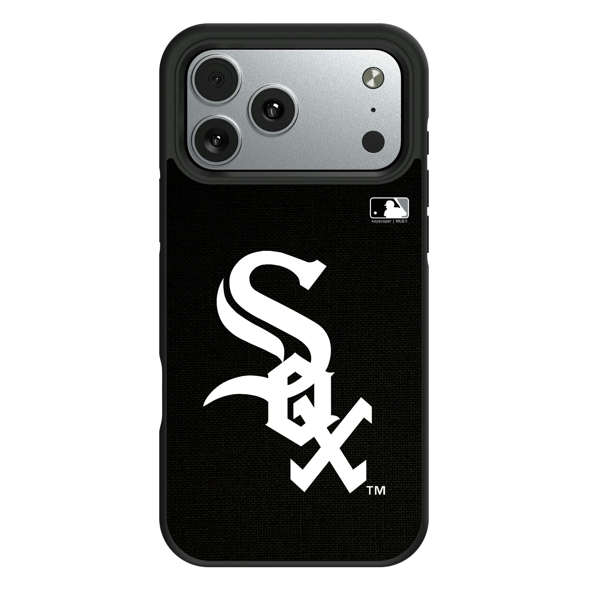 Chicago White Sox Solid iPhone Bump Phone Case for Apple iPhone#Device_iPhone 17 Pro Max