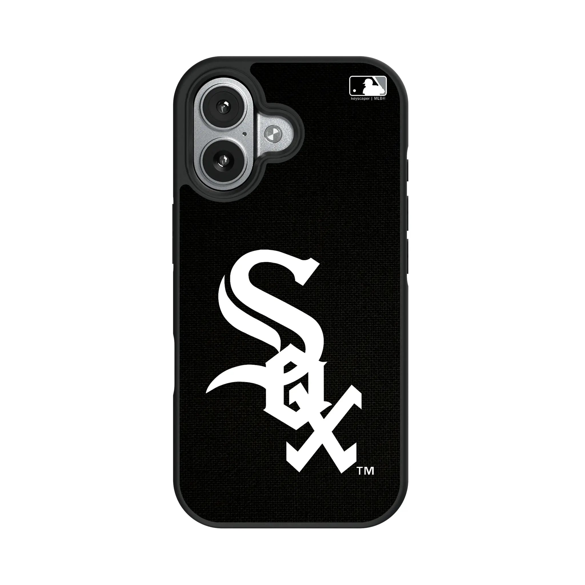 Chicago White Sox Solid iPhone Bump Phone Case for Apple iPhone#Device_iPhone 17