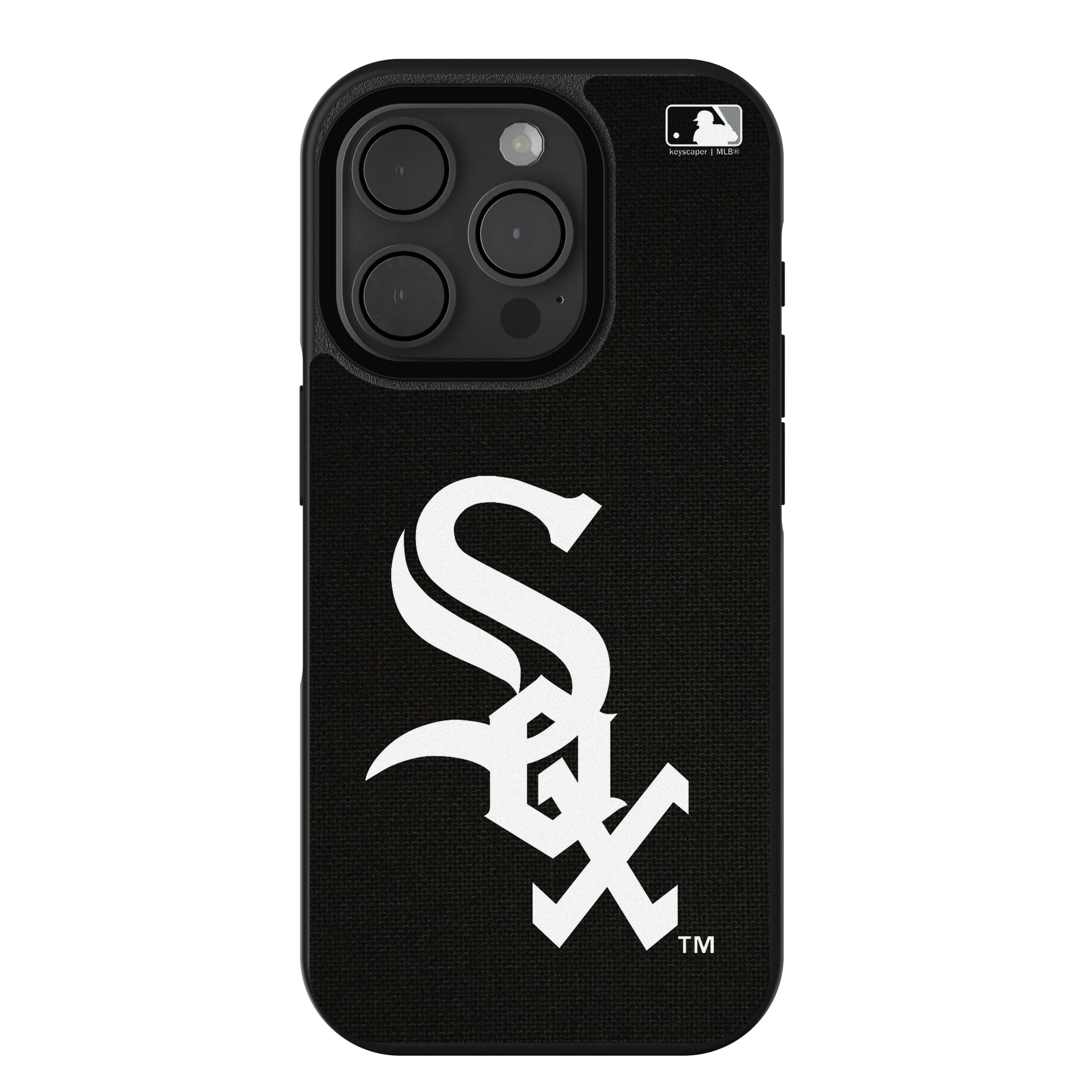 Chicago White Sox Solid iPhone Bump Phone Case for Apple iPhone