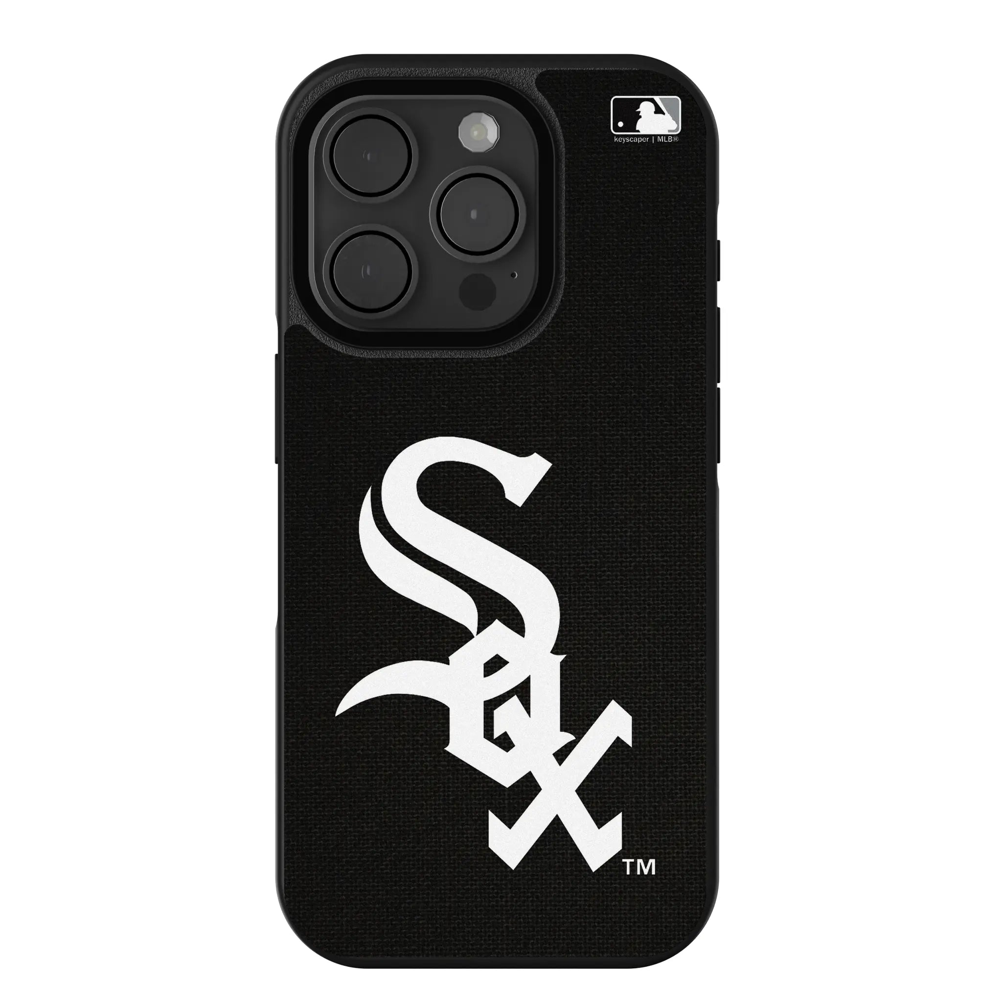Chicago White Sox Solid iPhone Bump Phone Case for Apple iPhone