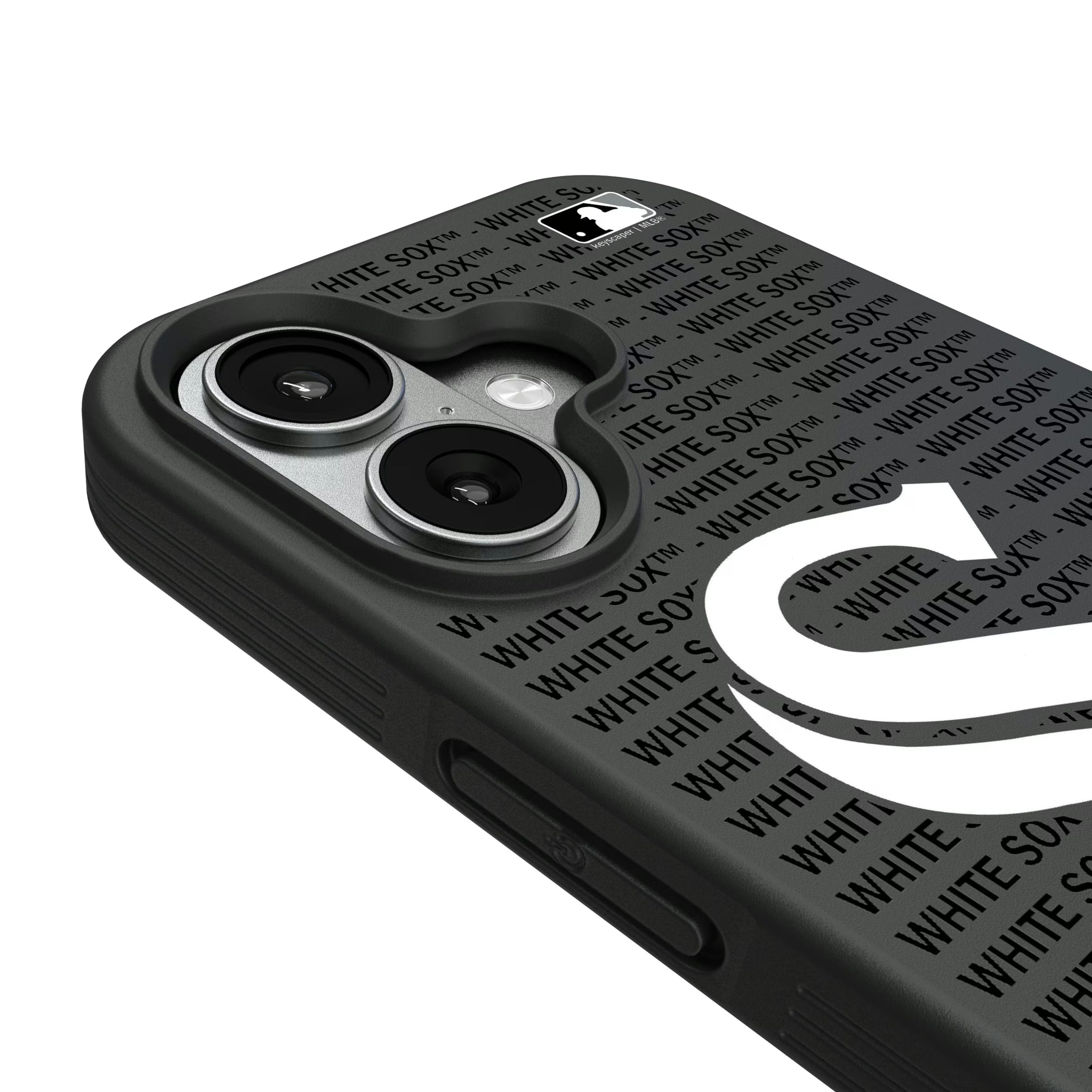 Chicago White Sox Text Backdrop iPhone Bump Phone Case for Apple iPhone - Detail#Device_iPhone 17