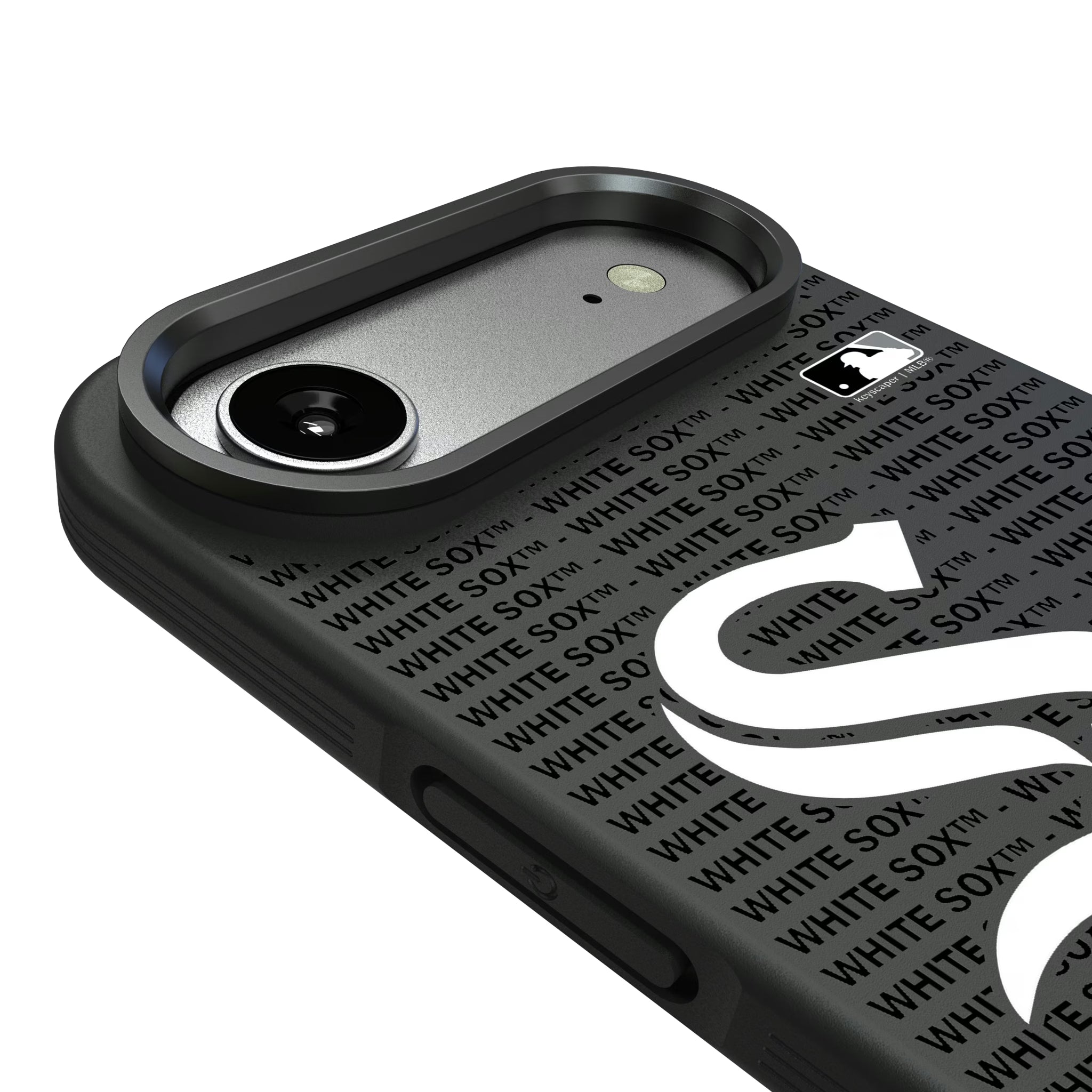 Chicago White Sox Text Backdrop iPhone Bump Phone Case for Apple iPhone - Detail#Device_iPhone Air