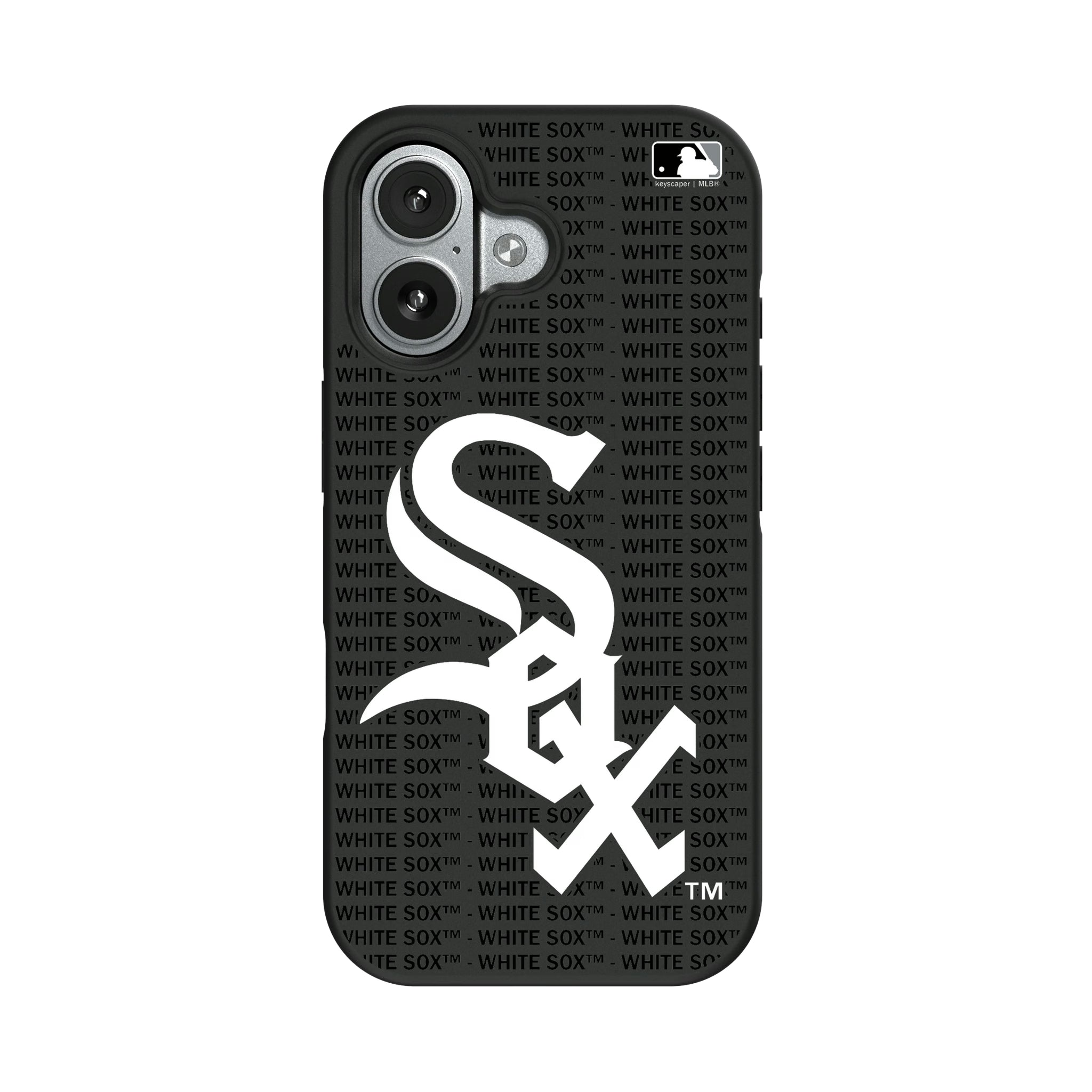 Chicago White Sox Text Backdrop iPhone Bump Phone Case for Apple iPhone#Device_iPhone 17