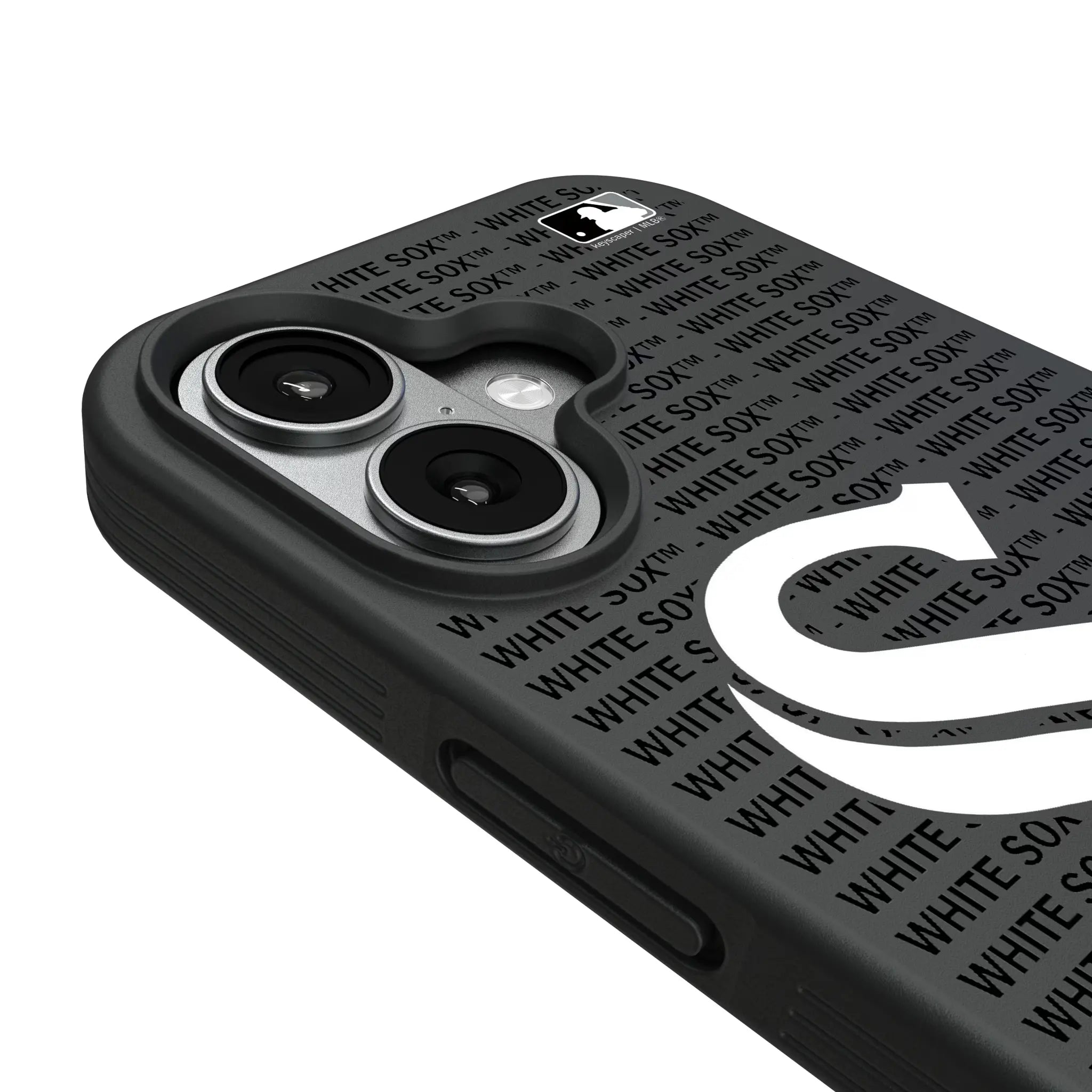 Chicago White Sox Text Backdrop iPhone Bump Phone Case for Apple iPhone - Detail#Device_iPhone 17