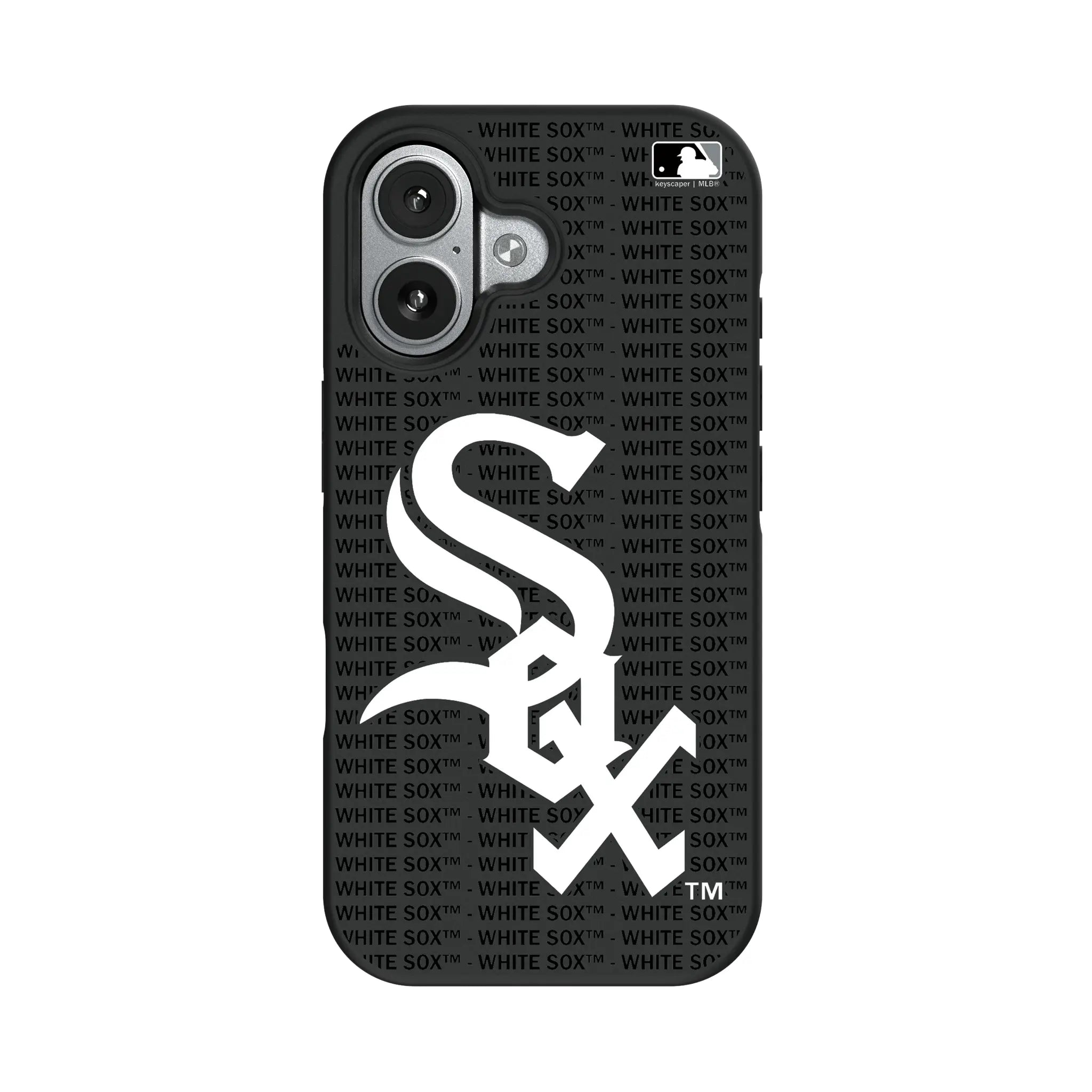 Chicago White Sox Text Backdrop iPhone Bump Phone Case for Apple iPhone#Device_iPhone 17
