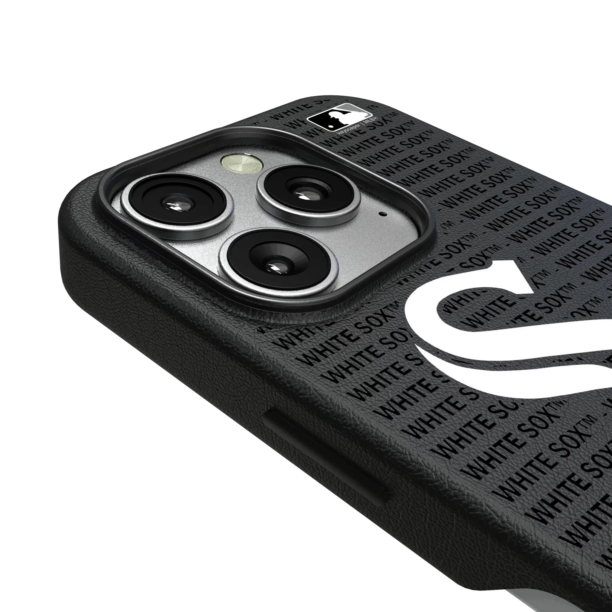 Chicago White Sox Text Backdrop iPhone MagSafe Compatible Phone Case for Apple iPhone - Detail