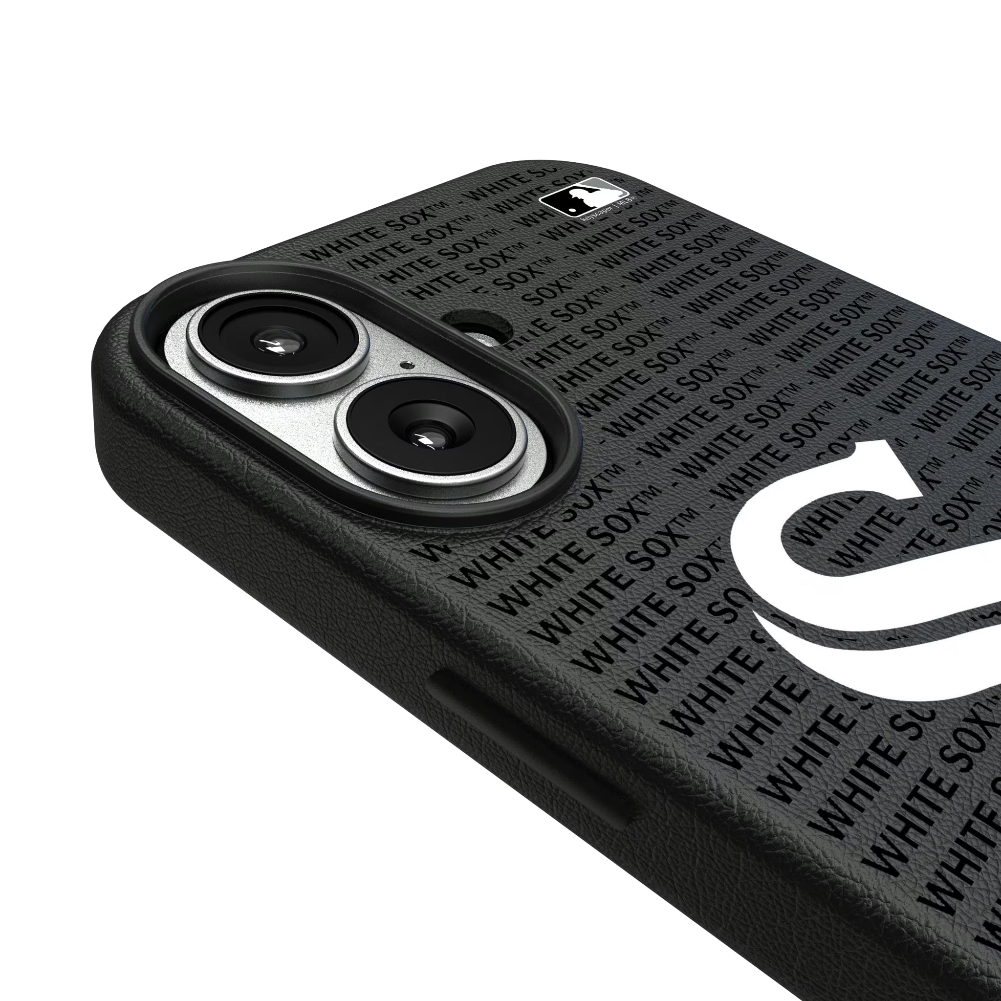 Chicago White Sox Text Backdrop iPhone MagSafe Compatible Phone Case for Apple iPhone - Detail#Device_iPhone 17