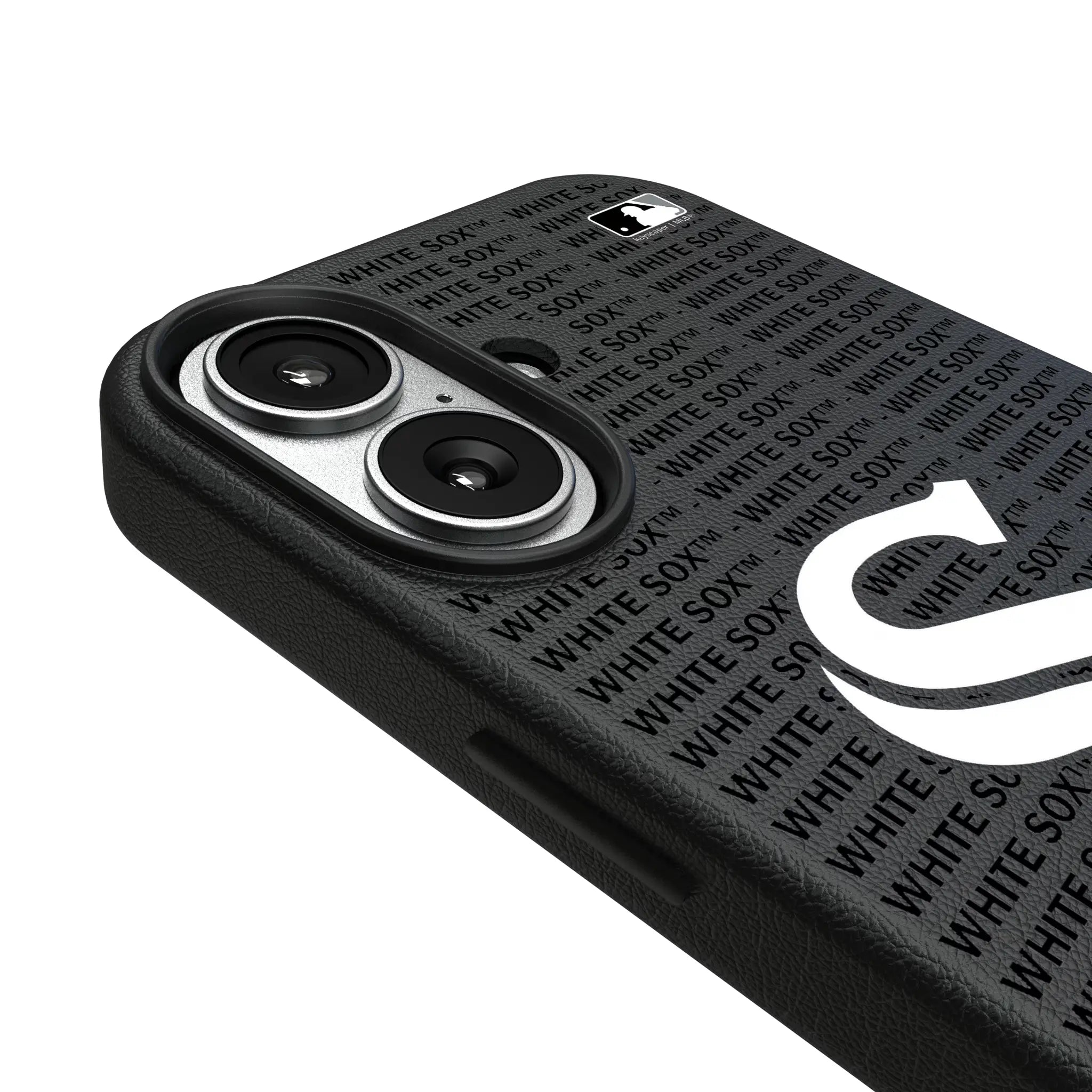 Chicago White Sox Text Backdrop iPhone MagSafe Compatible Phone Case for Apple iPhone - Detail#Device_iPhone 17
