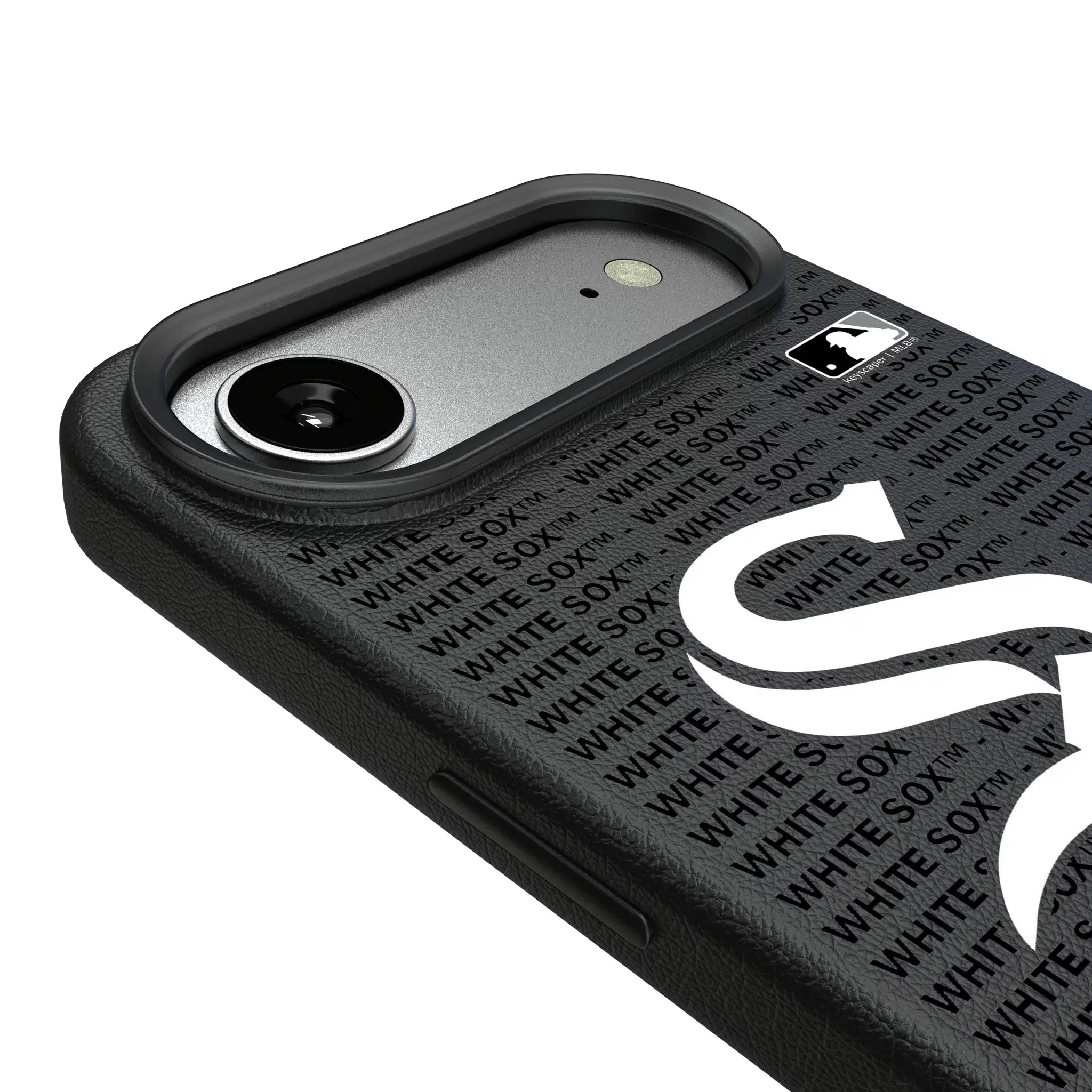 Chicago White Sox Text Backdrop iPhone MagSafe Compatible Phone Case for Apple iPhone - Detail#Device_iPhone Air