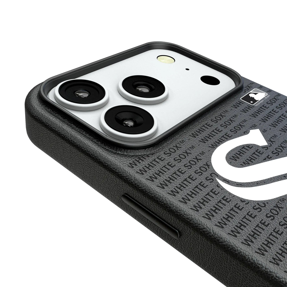 Chicago White Sox Text Backdrop iPhone MagSafe Compatible Phone Case for Apple iPhone - Detail#Device_iPhone 18 Pro
