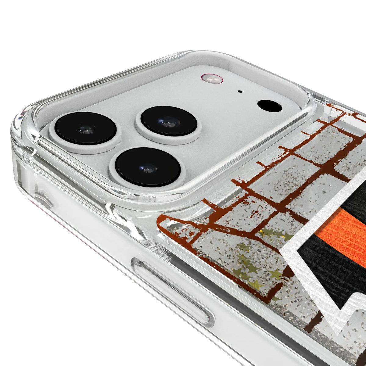 Cincinnati Bengals Brick iPhone Glitter Phone Case for Apple iPhone - Detail#Device_iPhone 18 Pro Max
