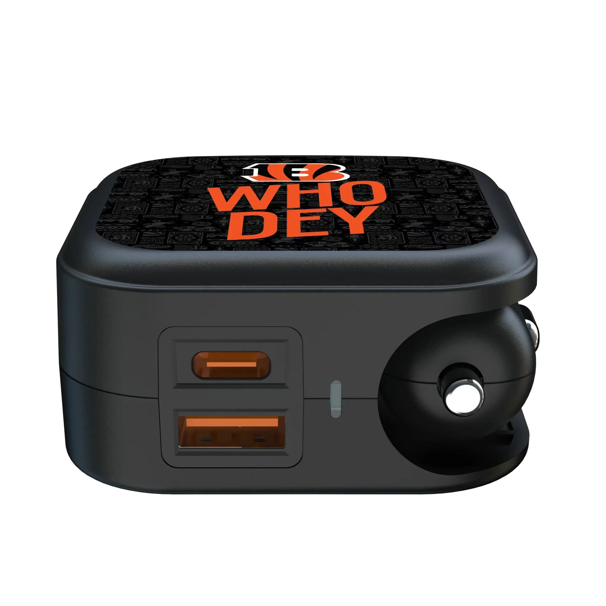 Cincinnati Bengals Deco 2 in 1 USB A/C Charger