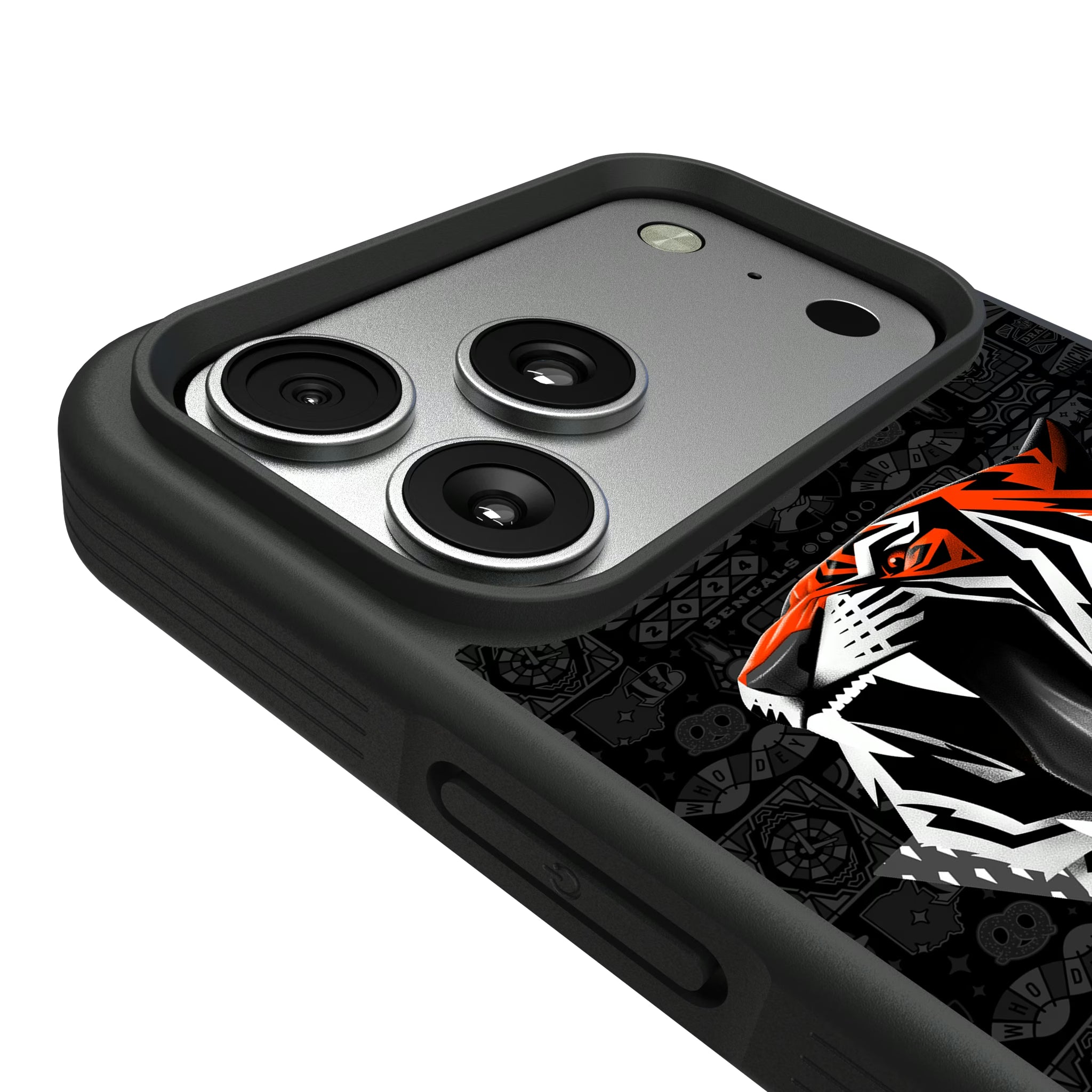 Cincinnati Bengals Deco iPhone Bump Phone Case for Apple iPhone - Detail#Device_iPhone 17 Pro Max