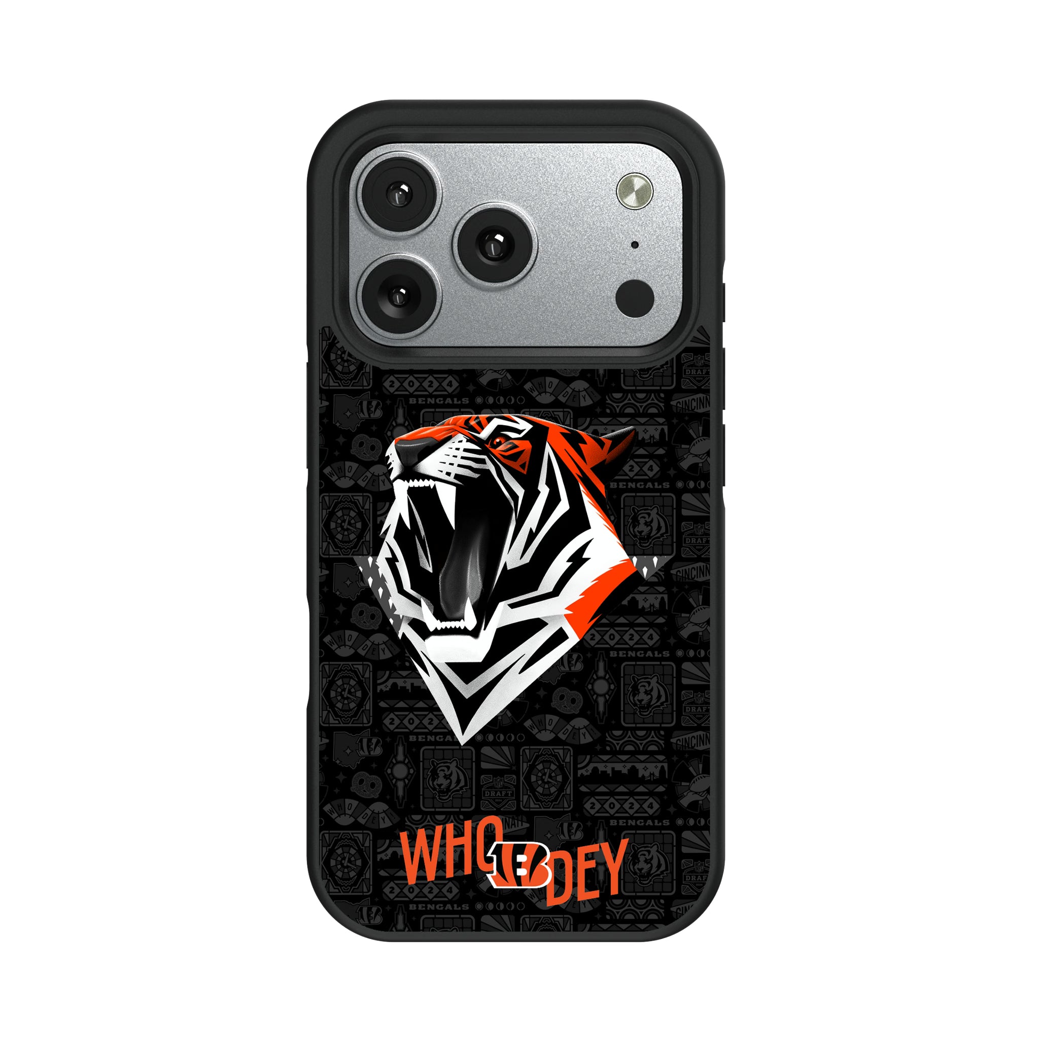 Cincinnati Bengals Deco iPhone Bump Phone Case for Apple iPhone#Device_iPhone 17 Pro