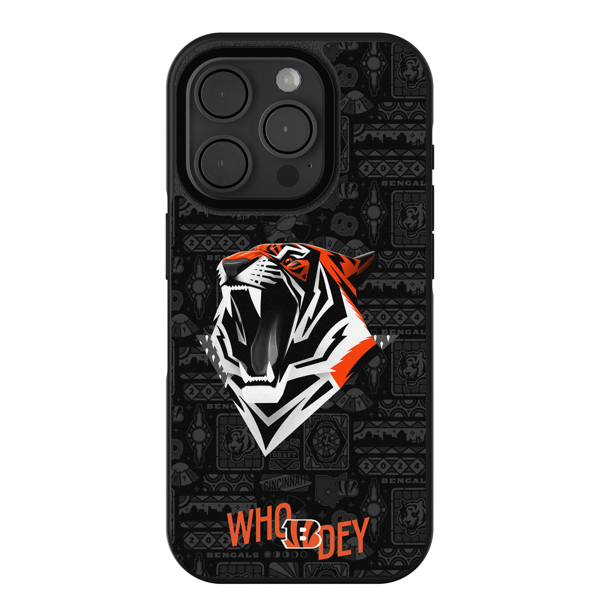 Cincinnati Bengals Deco iPhone Bump Phone Case for Apple iPhone