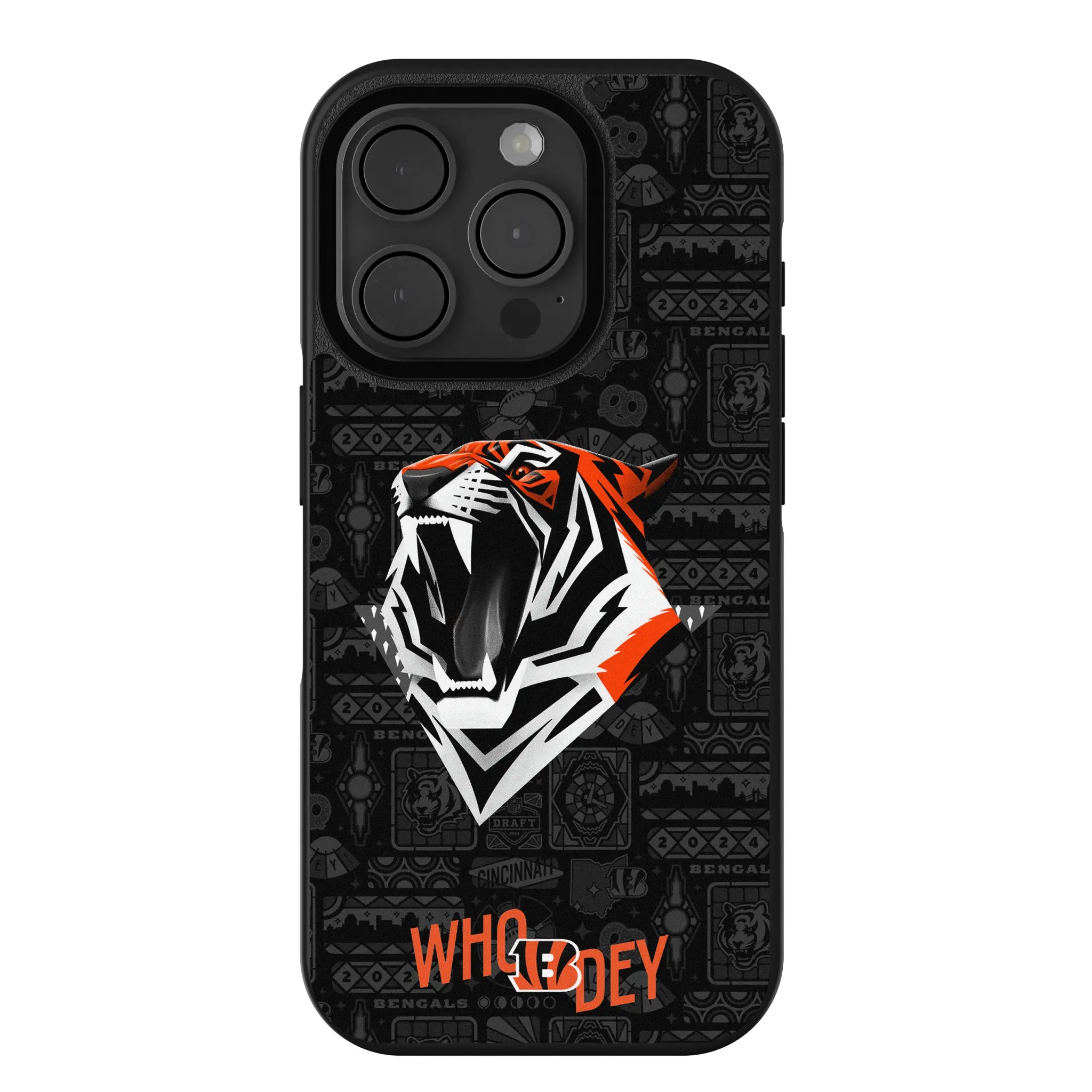 Cincinnati Bengals Deco iPhone Bump Phone Case for Apple iPhone