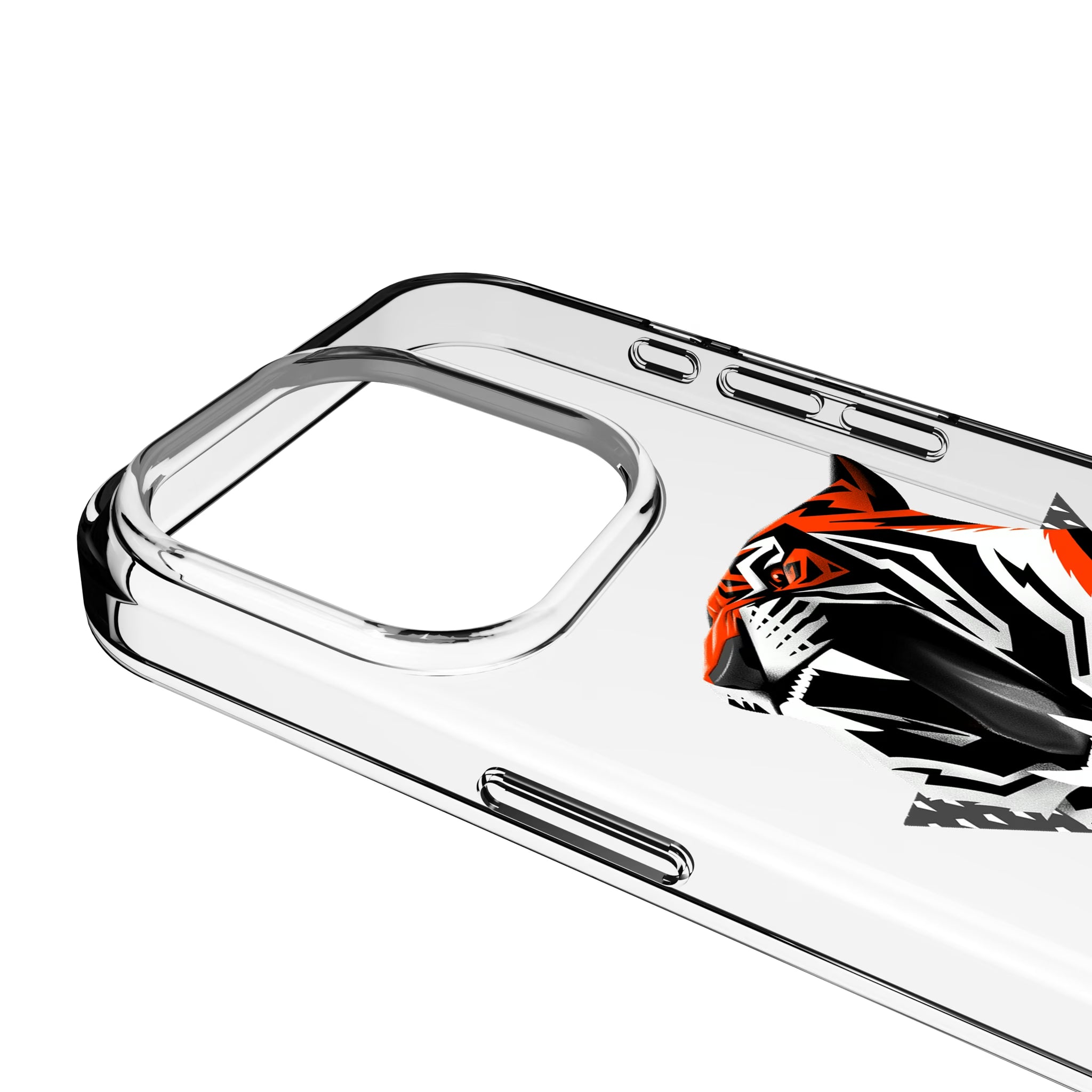 Cincinnati Bengals Deco iPhone Clear Phone Case for Apple iPhone - Detail