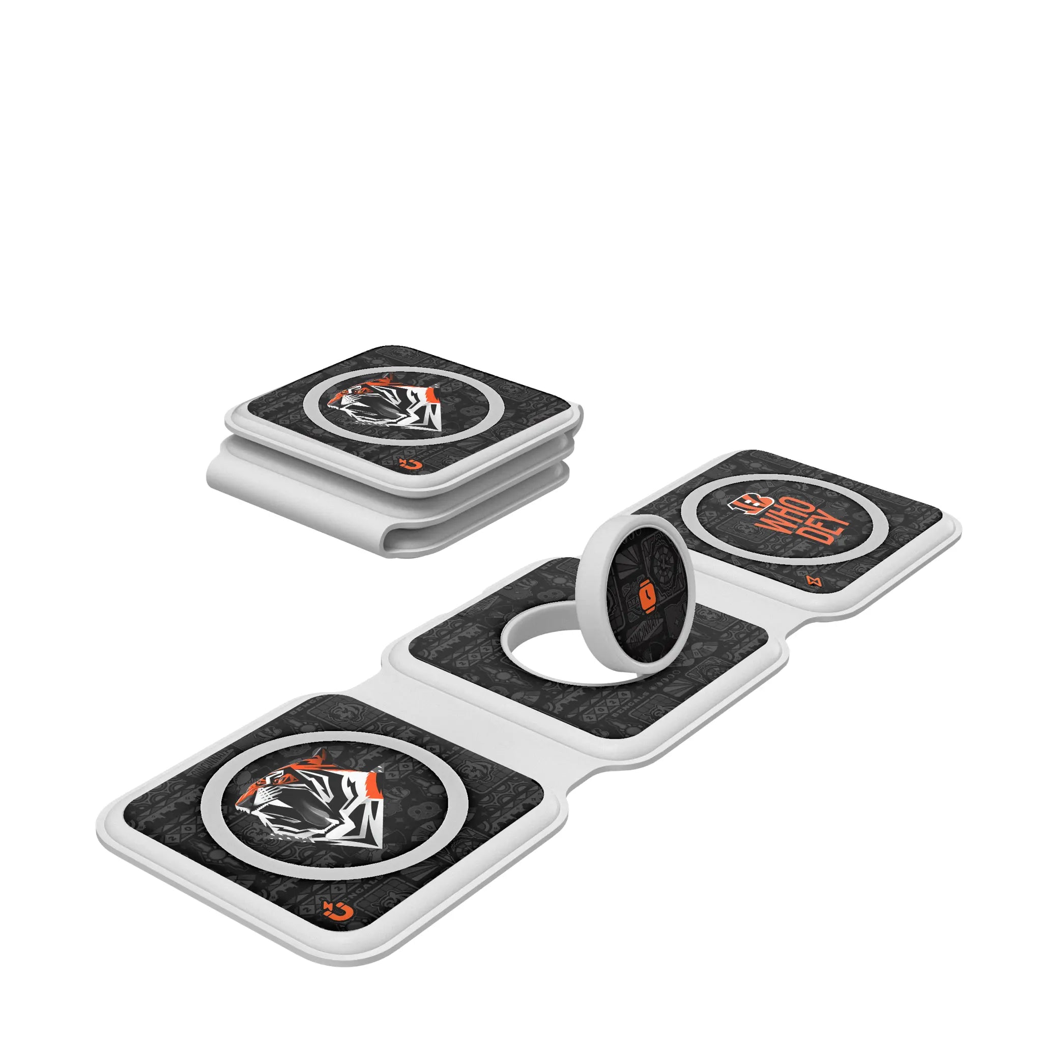 Cincinnati Bengals Deco Foldable 3 in 1 Charger