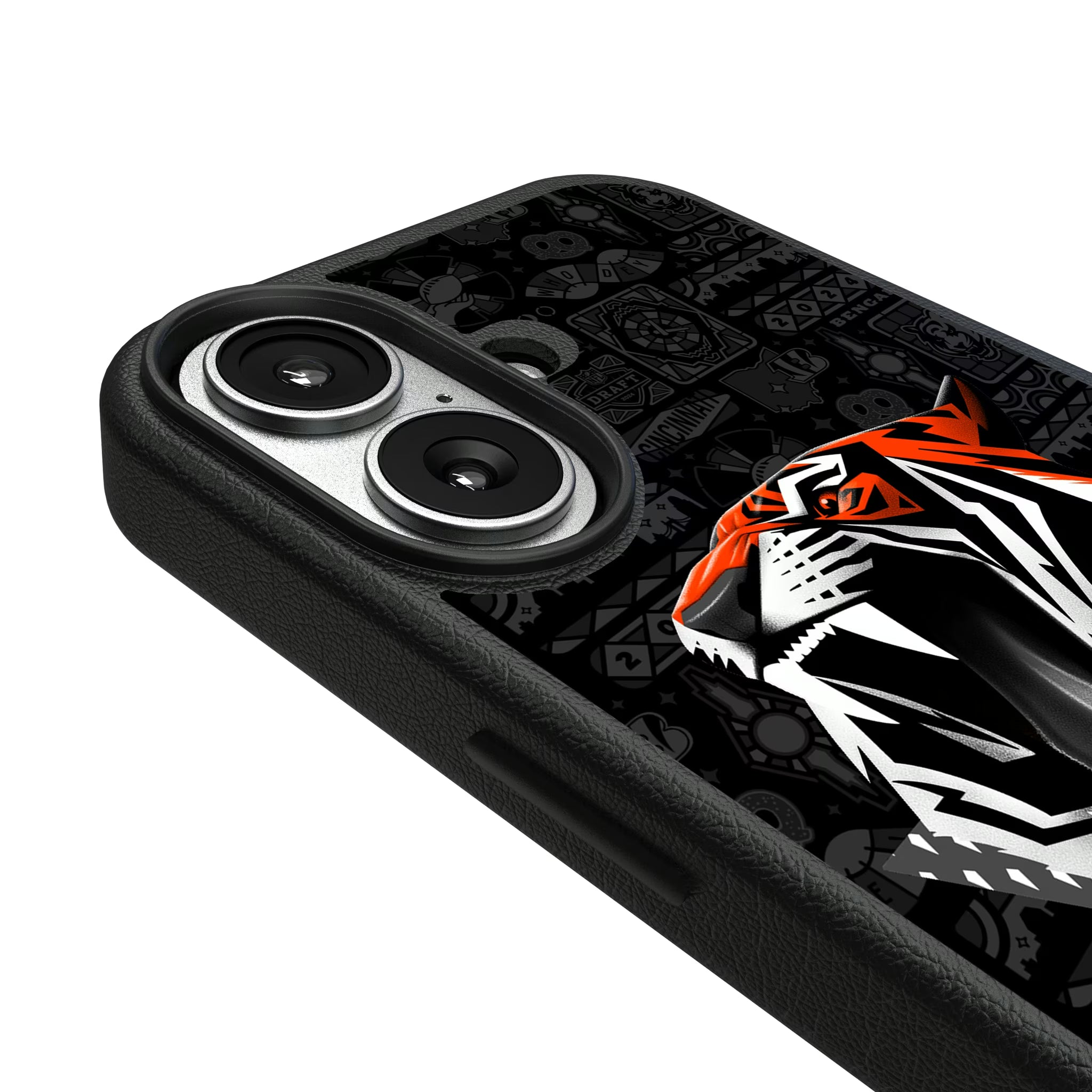 Cincinnati Bengals Deco iPhone MagSafe Compatible Phone Case for Apple iPhone - Detail#Device_iPhone 17