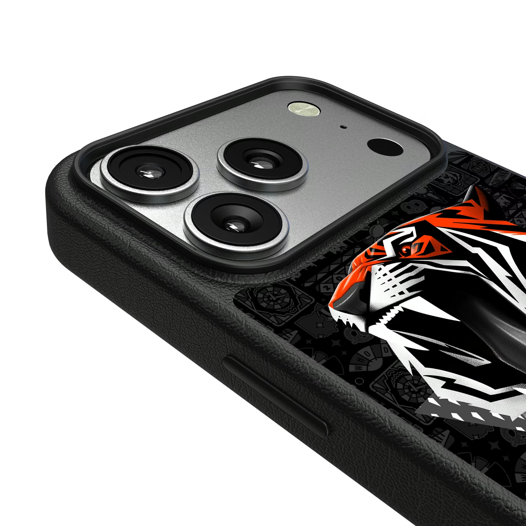 Cincinnati Bengals Deco iPhone MagSafe Compatible Phone Case for Apple iPhone - Detail#Device_iPhone 17 Pro