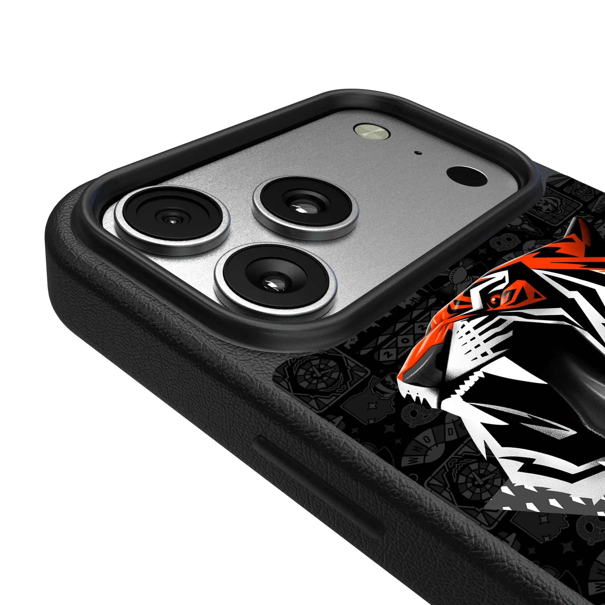 Cincinnati Bengals Deco iPhone MagSafe Compatible Phone Case for Apple iPhone - Detail#Device_iPhone 17 Pro Max