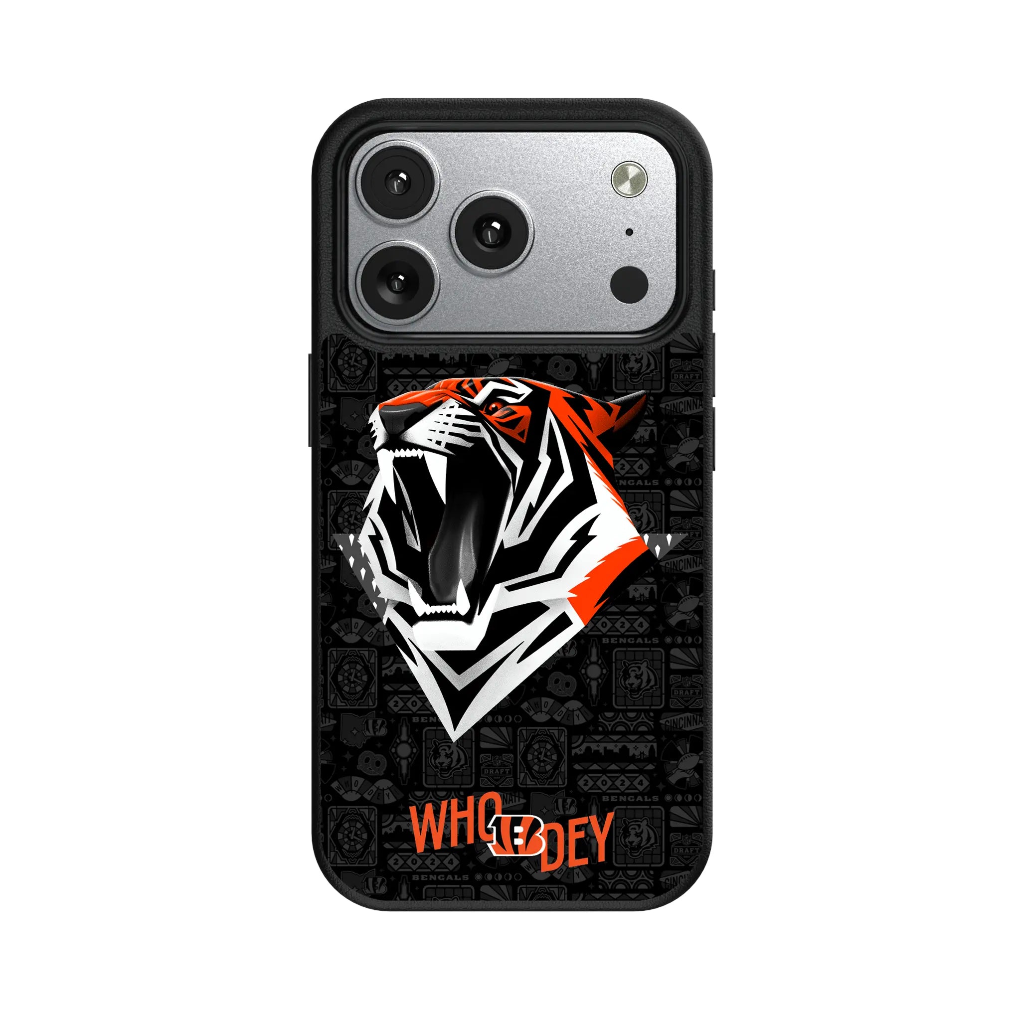 Cincinnati Bengals Deco iPhone MagSafe Compatible Phone Case for Apple iPhone#Device_iPhone 17 Pro