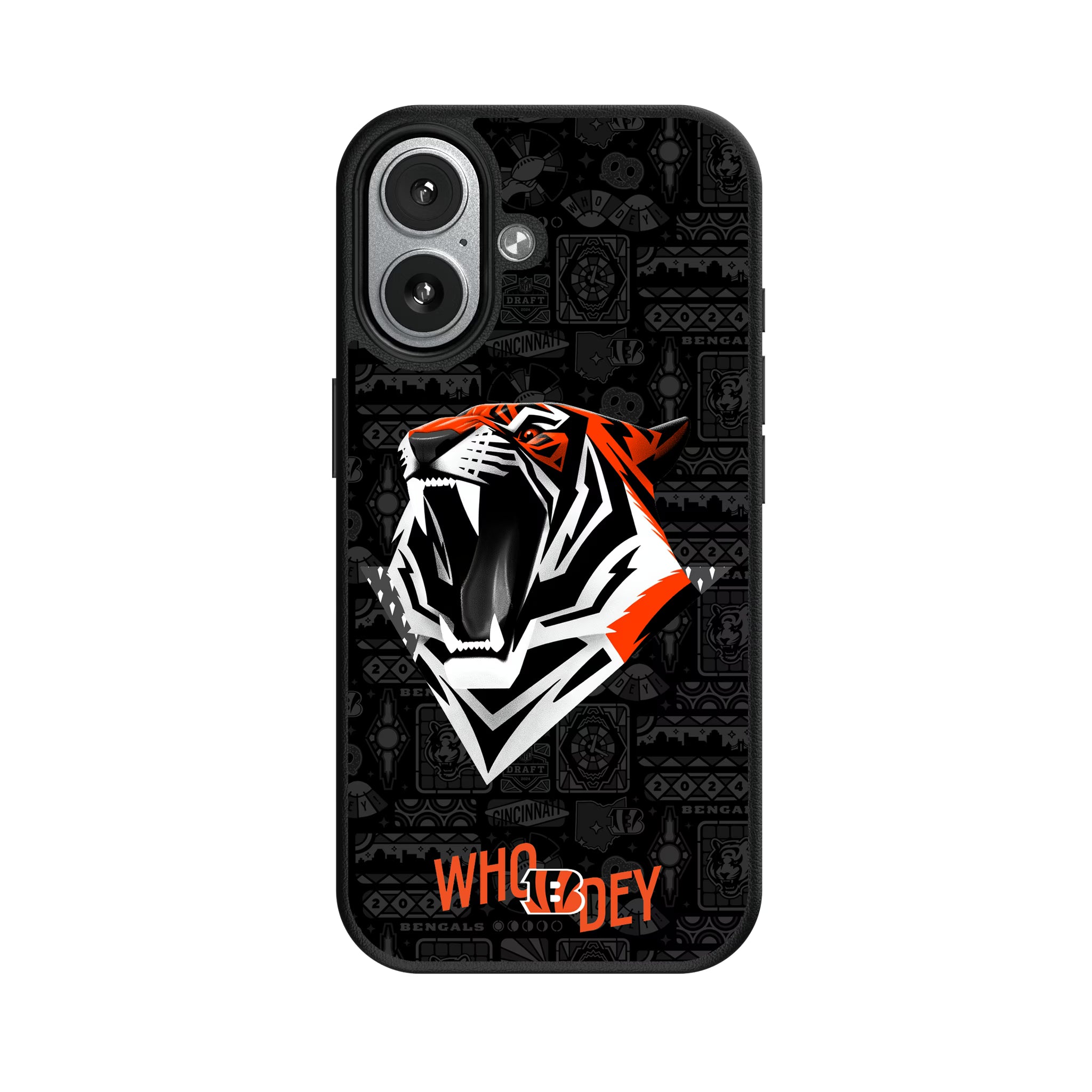 Cincinnati Bengals Deco iPhone MagSafe Compatible Phone Case for Apple iPhone#Device_iPhone 17