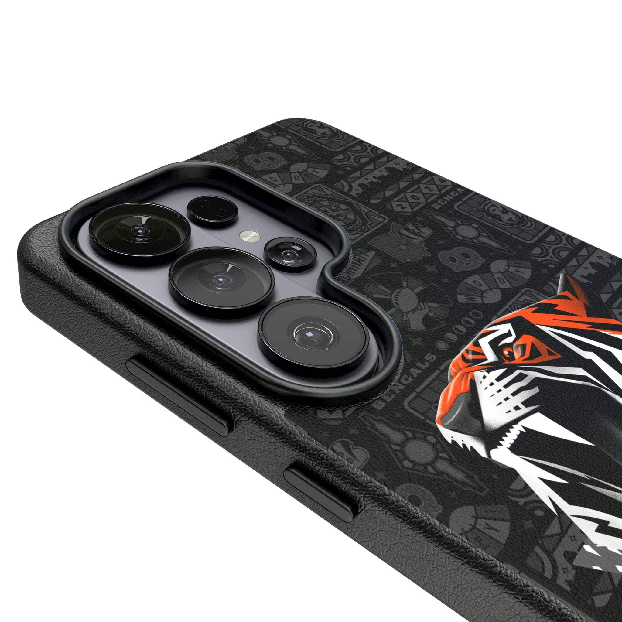 Cincinnati Bengals Deco Galaxy MagSafe Compatible Phone Case for Samsung Galaxy - Detail
